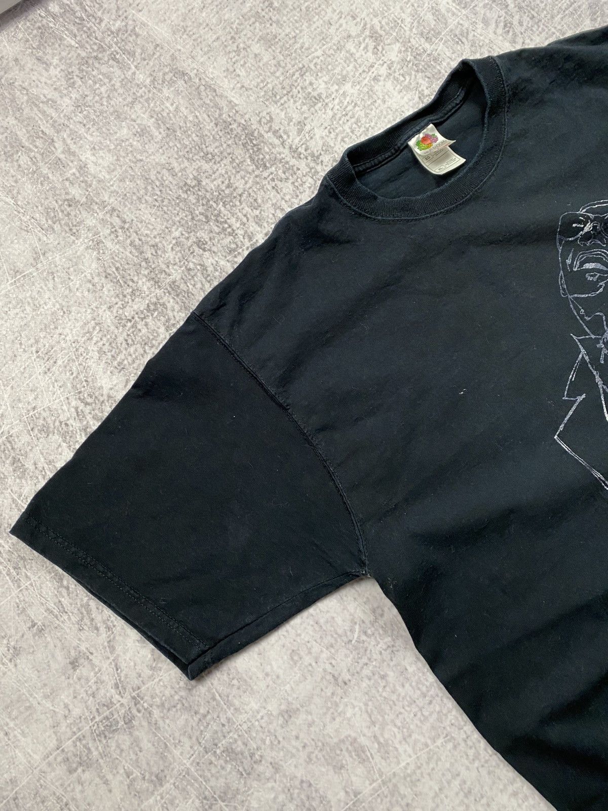 Band Tees Vintage black merch tee Ray Charles 90s Size US XL / EU 56 / 4 - 5 Thumbnail