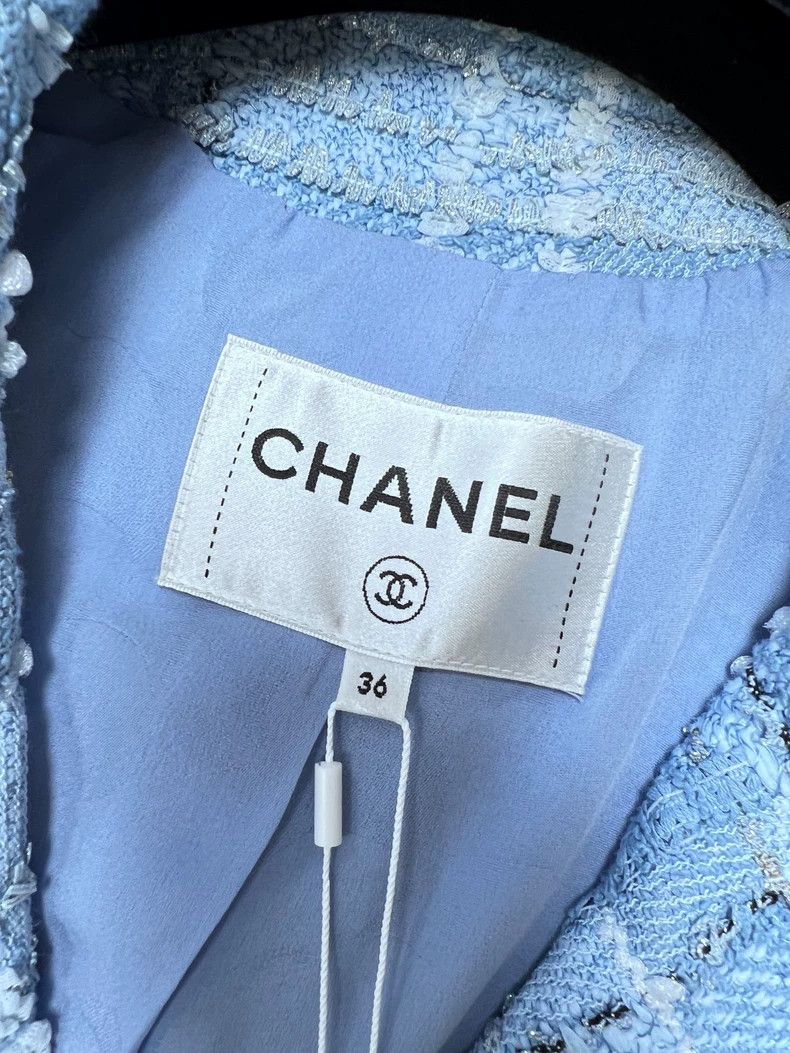 Chanel Chanel Mixed-color plaid suit tweed jacket Size XS / US 0-2 / IT 36-38 - 5 Thumbnail