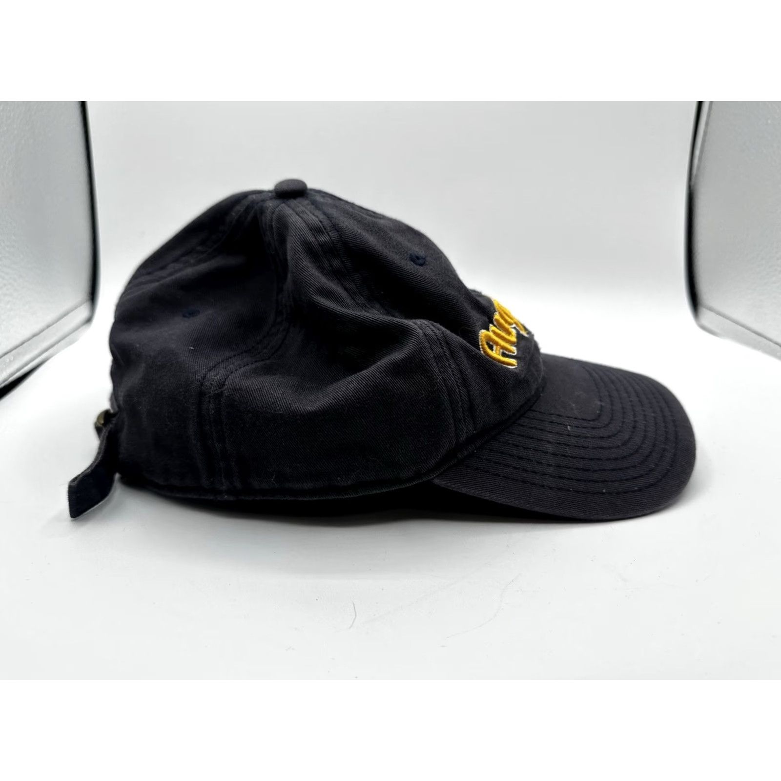 Vintage VINTAGE The Game Hat Black Embroidered Dad Cap One Size Augustana College Size ONE SIZE - 5 Thumbnail