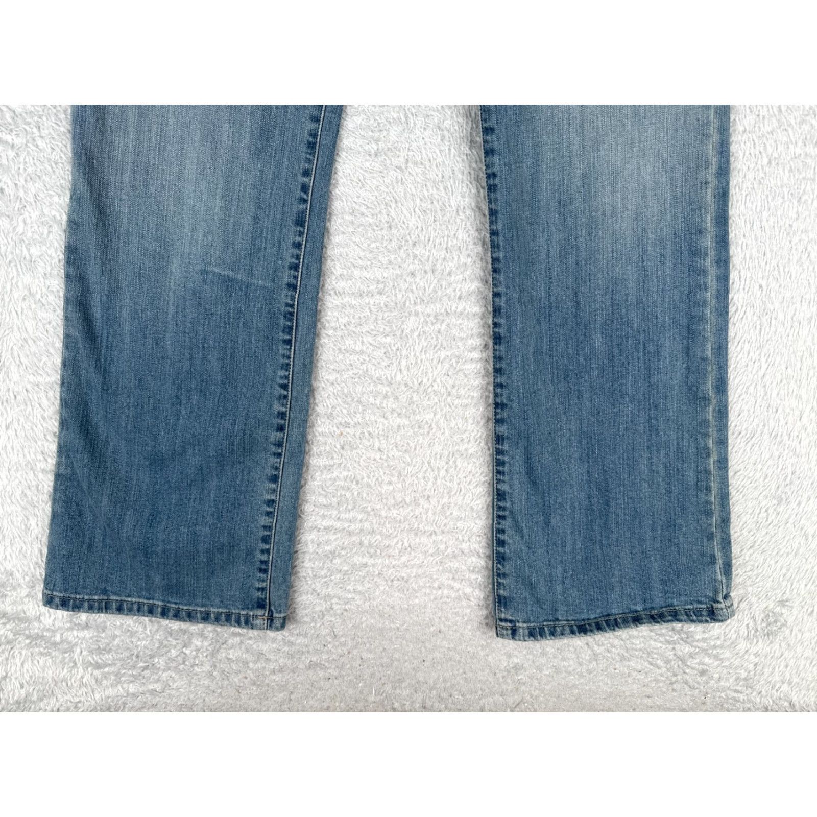 Vintage Sonoma Jeans Womens 12 Blue Denim Jeans Bootcut Mid Rise Cotton Blend 31x30 Womens Size 34" / US 12 / IT 48 - 2 Thumbnail