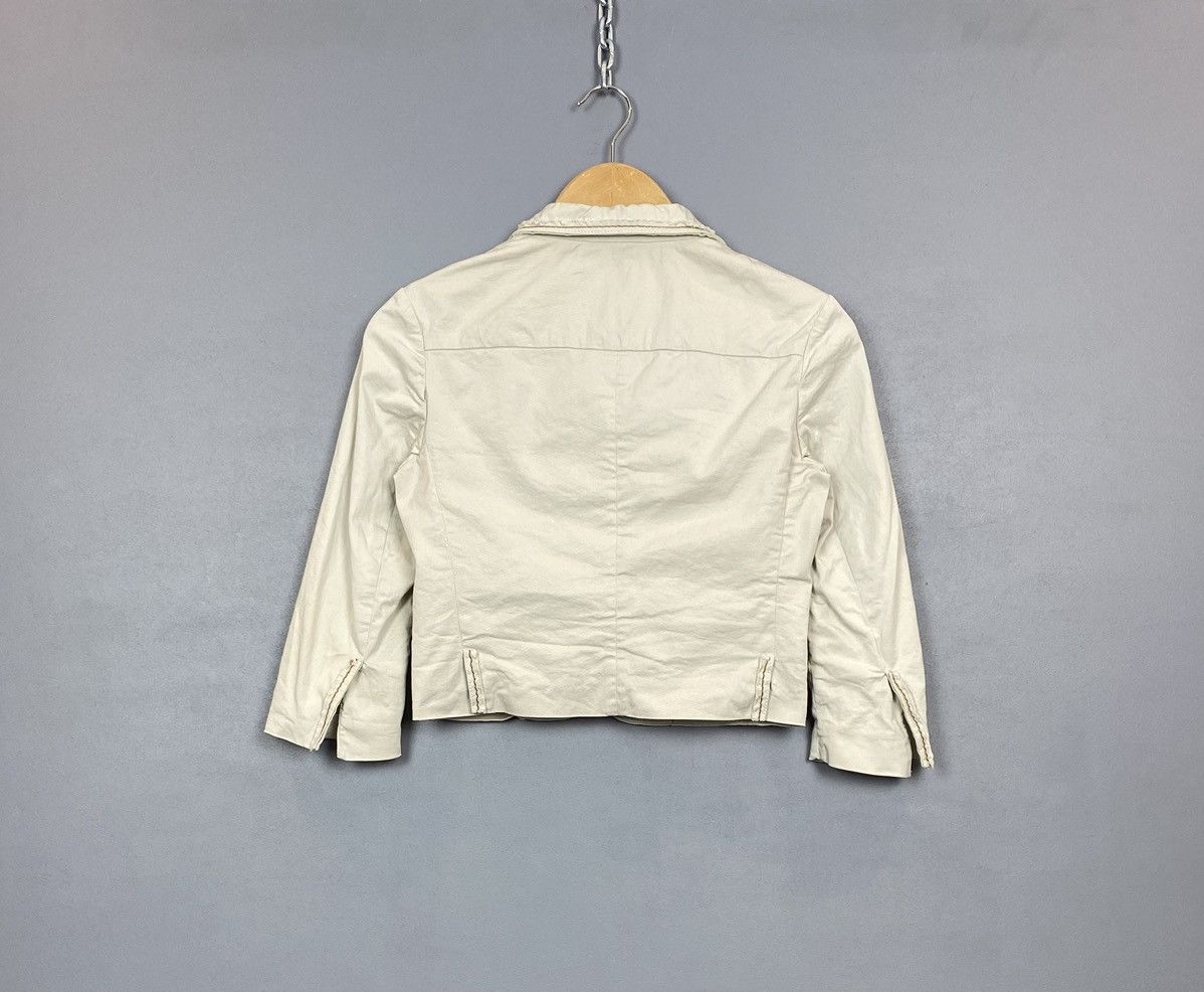 Prada Prada Long Sleeve Cotton Blazer Jacket Women’s Size 38 Biege Size XS / US 0-2 / IT 36-38 - 10 Thumbnail