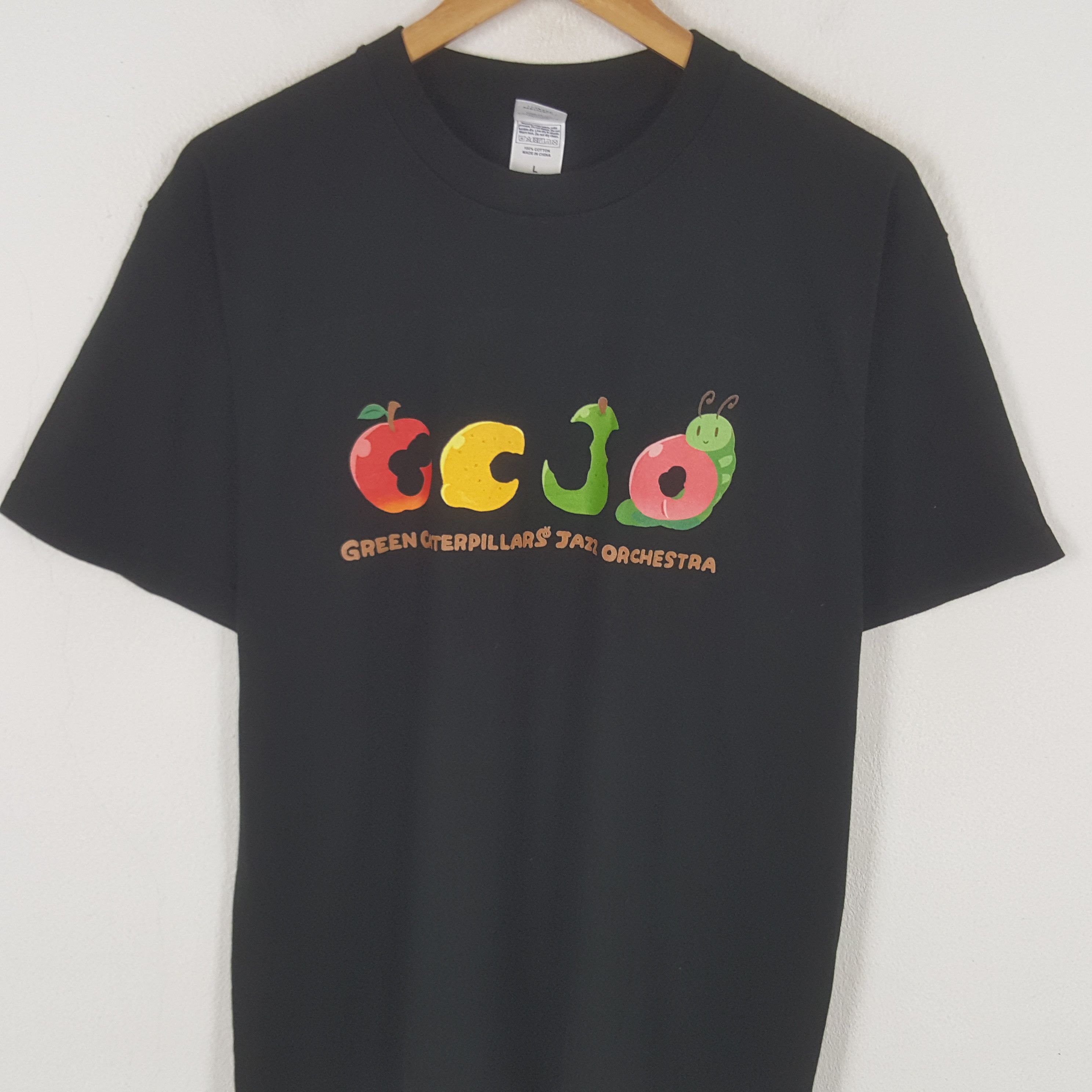 Other Vintage GCJO l Green Caterpilars Jazz Orchestra T-shirt RR19 Size US M / EU 48-50 / 2 - 2 Thumbnail