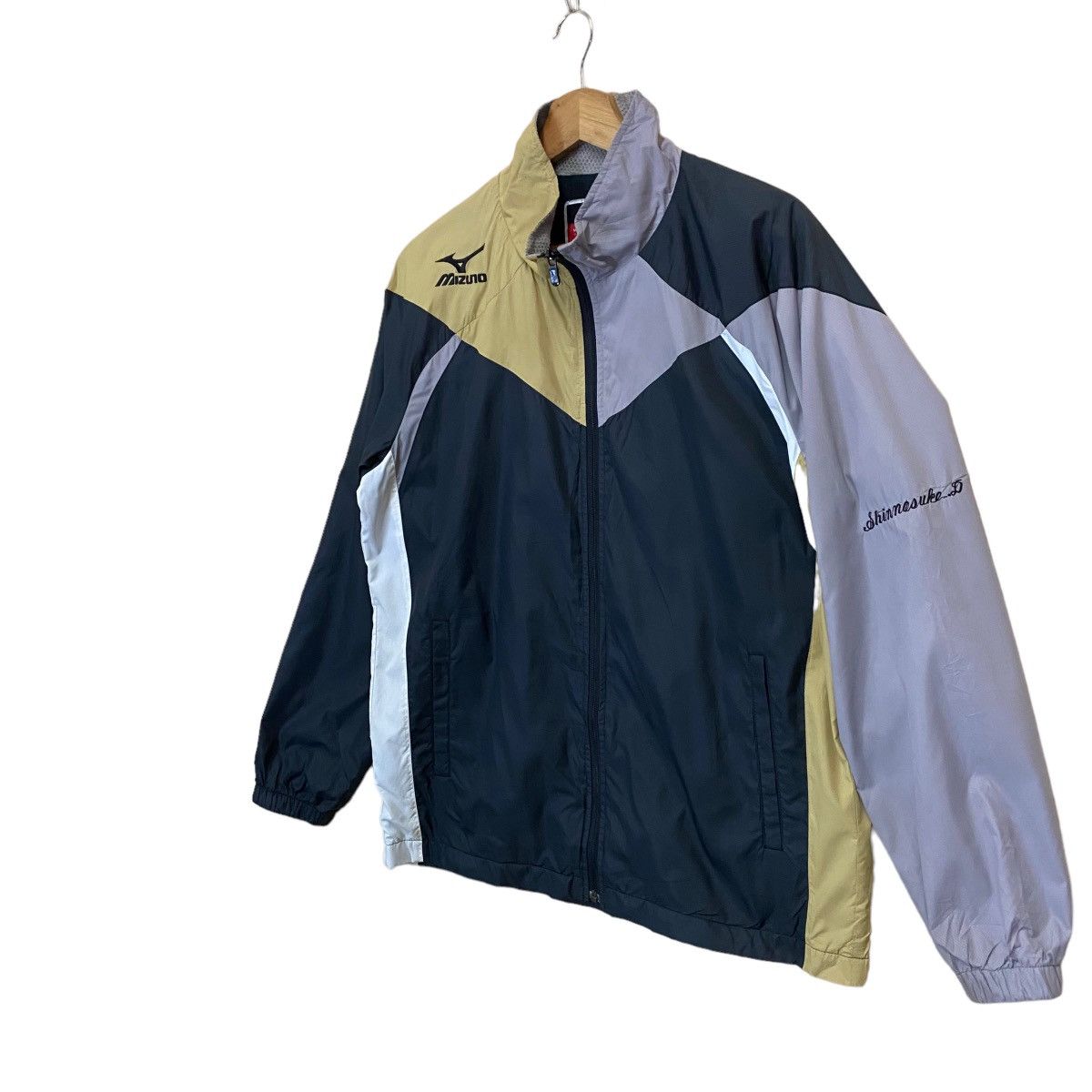 Japanese Brand Mizuno Multicolour Zipper Jacket Size US M / EU 48-50 / 2 - 2 Thumbnail
