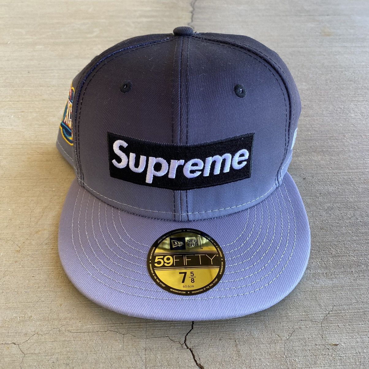 Supreme Supreme Hat Gradient Box Logo New Era 7 5/8 Black 2023 