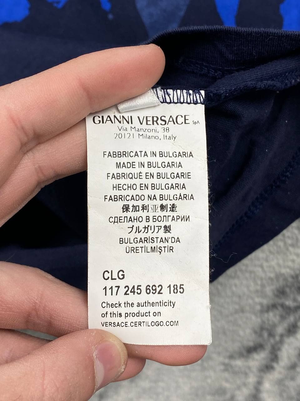 Versace Versace Collection Medusa Corner Big Logo T-Shirt Size US L / EU 52-54 / 3 - 7 Thumbnail