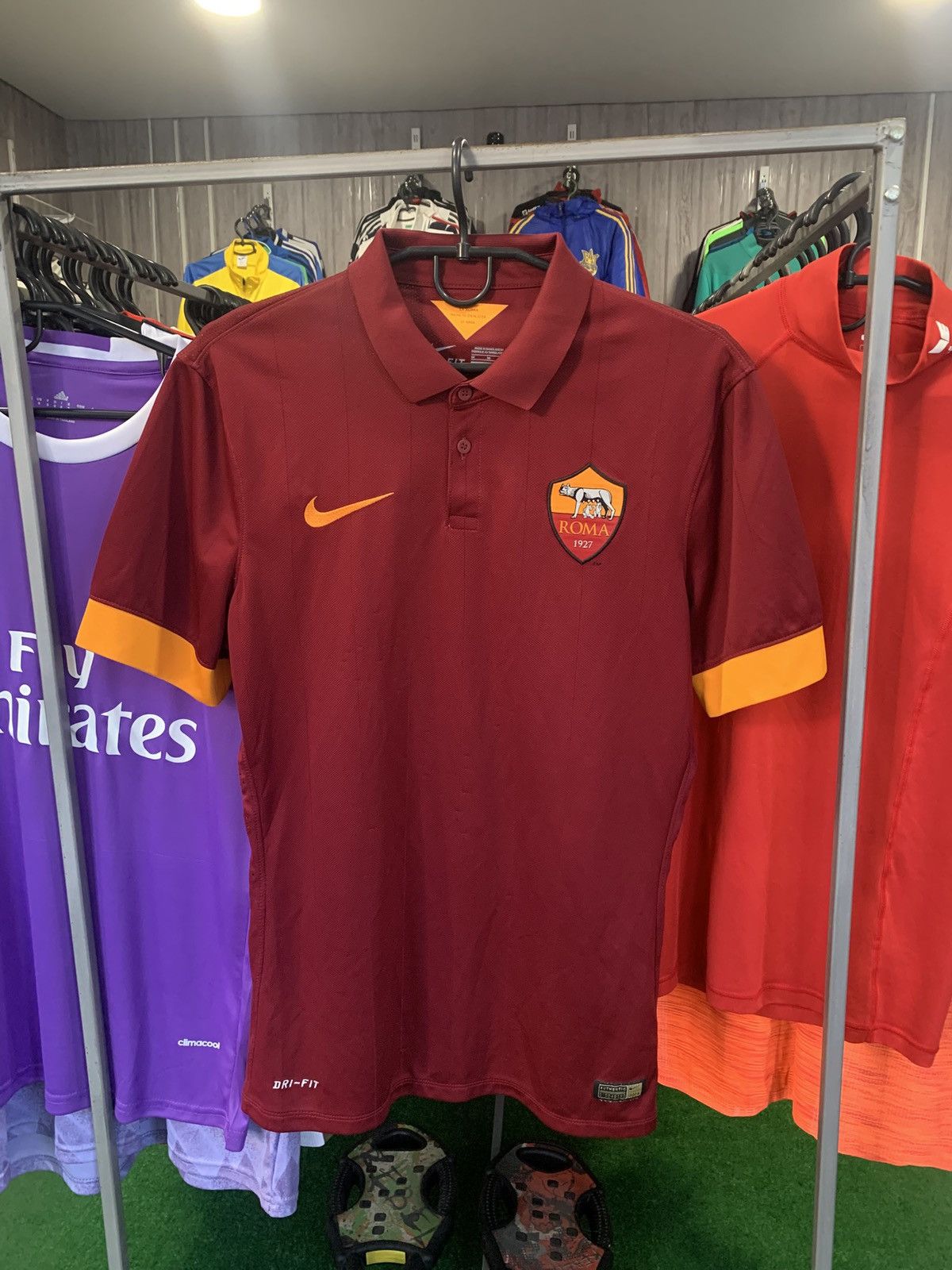 ROMA 2014/2015 HOME SOCCER JERSEY NIKE Valerio 10