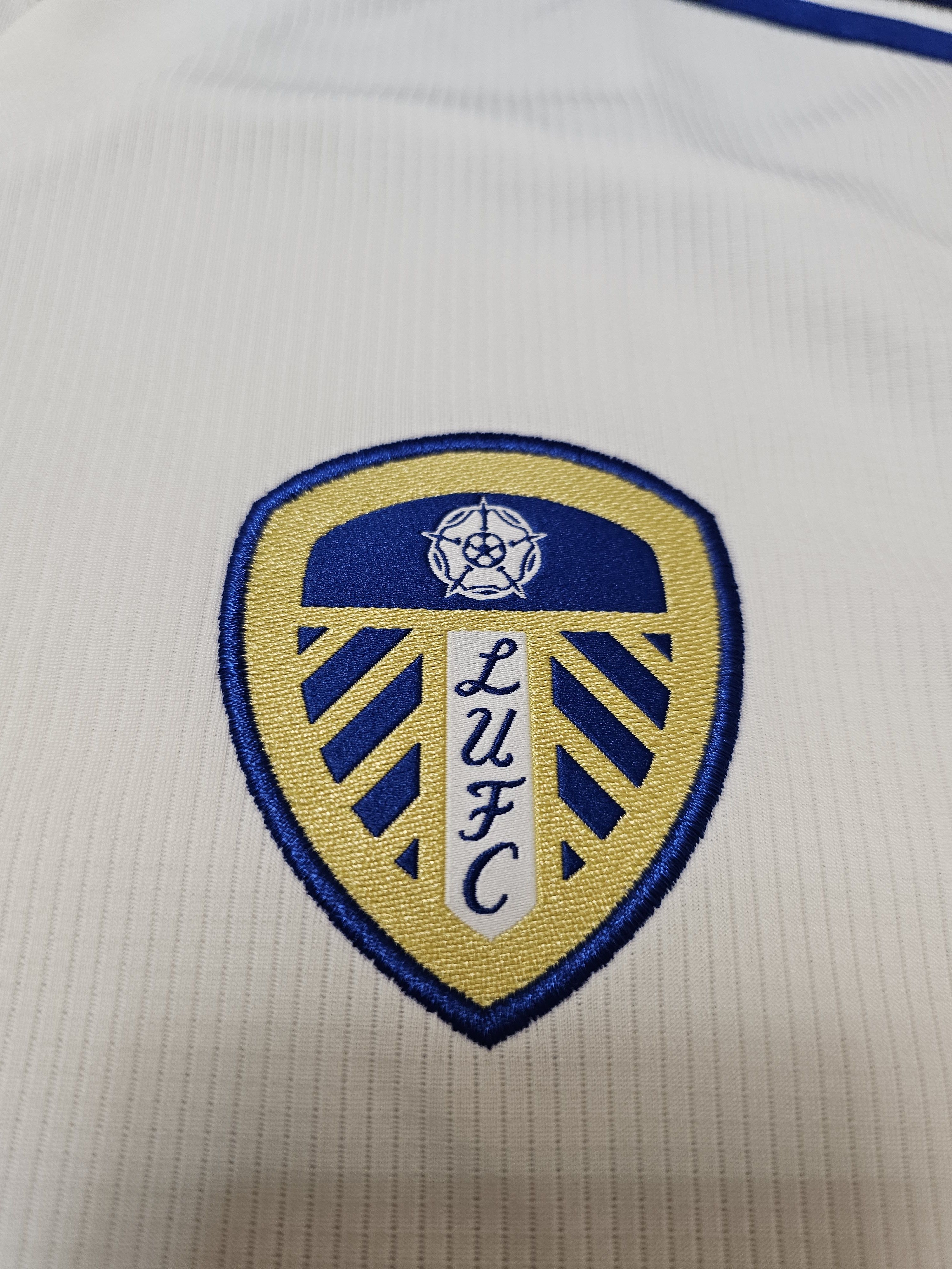 Adidas LEEDS UNITED 2020 2021 HOME FOOTBALL SHIRT SOCCER JERSEY Size US XL / EU 56 / 4 - 4 Thumbnail