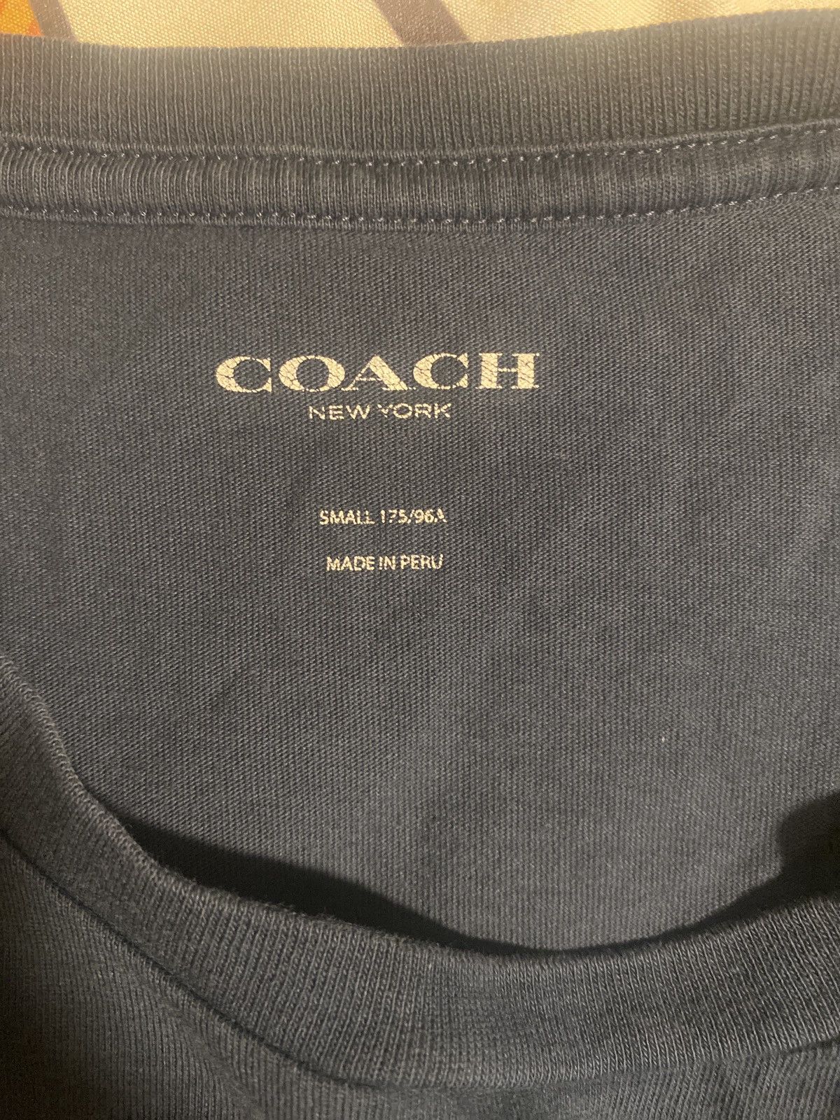 Coach Coach z41 moto tee Size US S / EU 44-46 / 1 - 4 Thumbnail