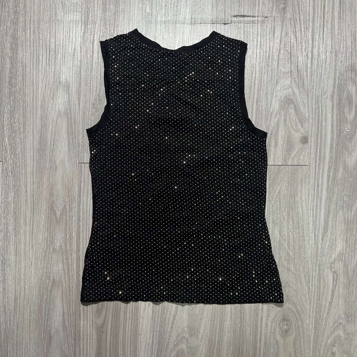 Versace Versace x H&M Black Studded Sleeveless Size S / US 4 / IT 40 - 2 Thumbnail