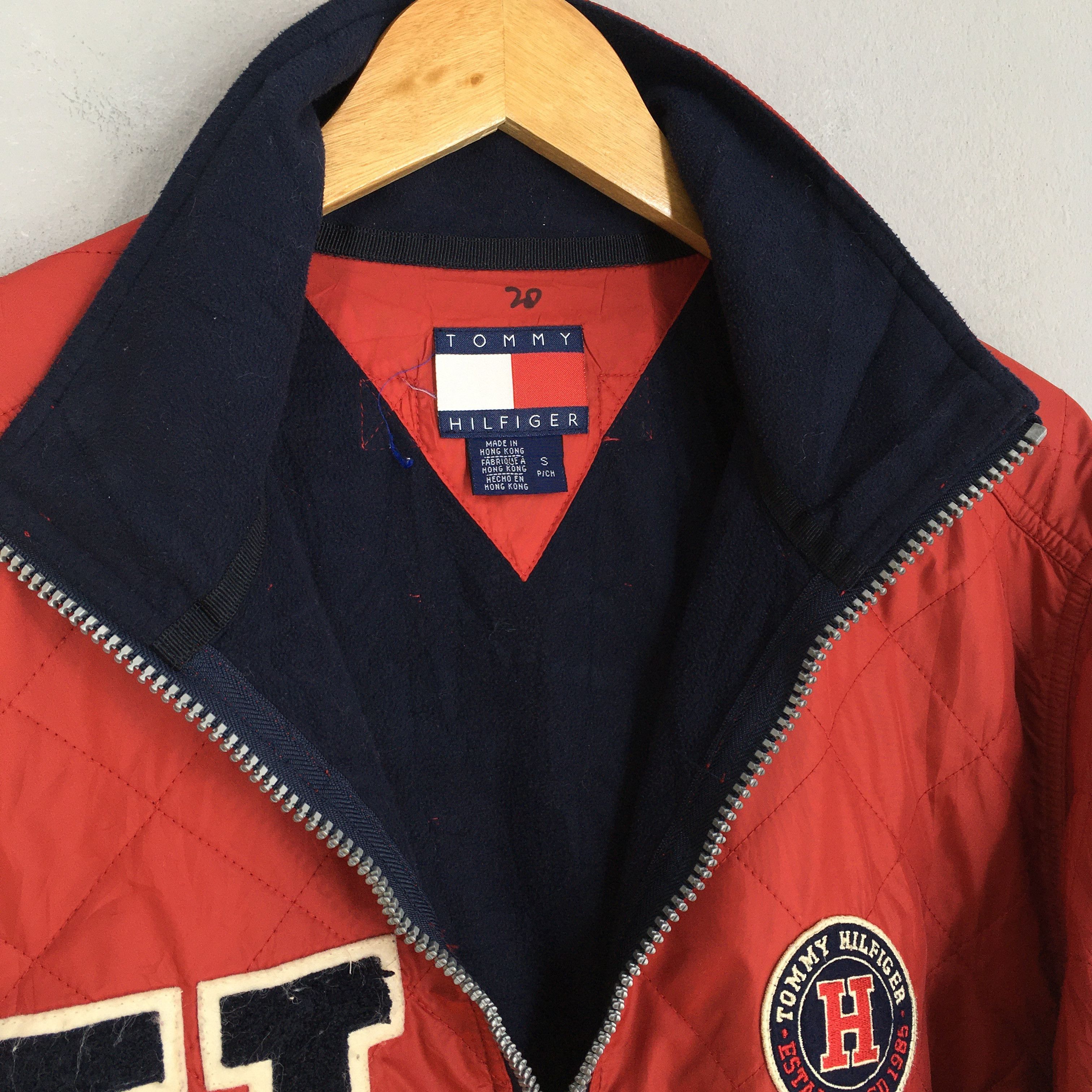 Other Vintage 90's Tommy Hilfiger Quilted Pullover Jacket Small Size US S / EU 44-46 / 1 - 7 Thumbnail