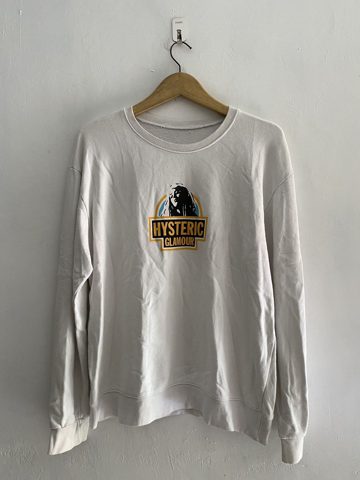 Hysteric Glamour × Japanese Brand Vintage Hysteric glamour center logo sweatshirt Size US M / EU 48-50 / 2 - 1 Thumbnail