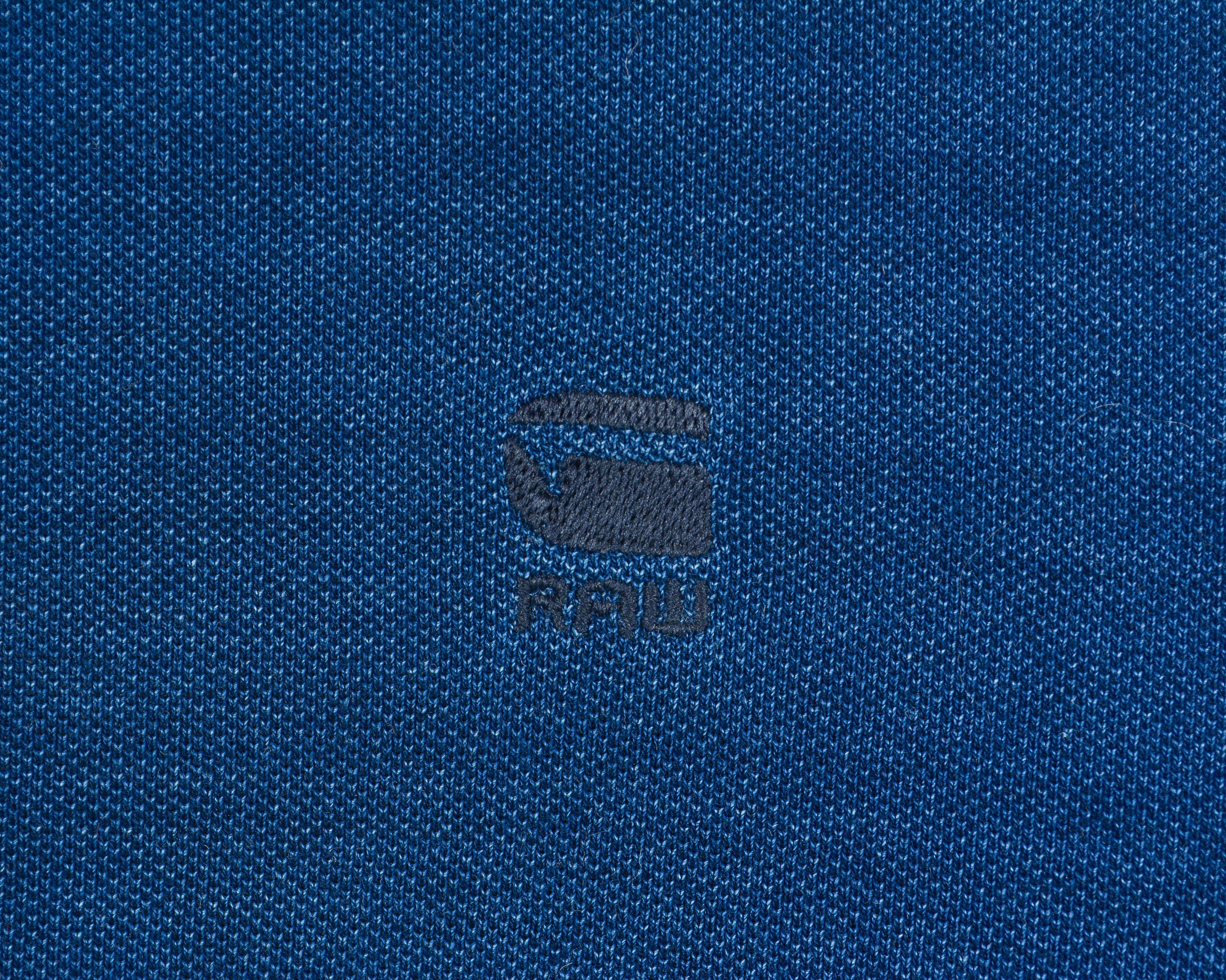 G-Star G STAR RAW Starkon Polo T Shirt Sweatshirt long Sleeve Blue Size US M / EU 48-50 / 2 - 3 Thumbnail