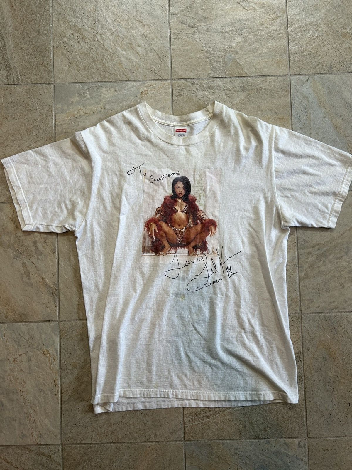 Supreme Supreme Lil Kim Queen Bee white shirt Size US L / EU 52-54 / 3 - 1 Thumbnail
