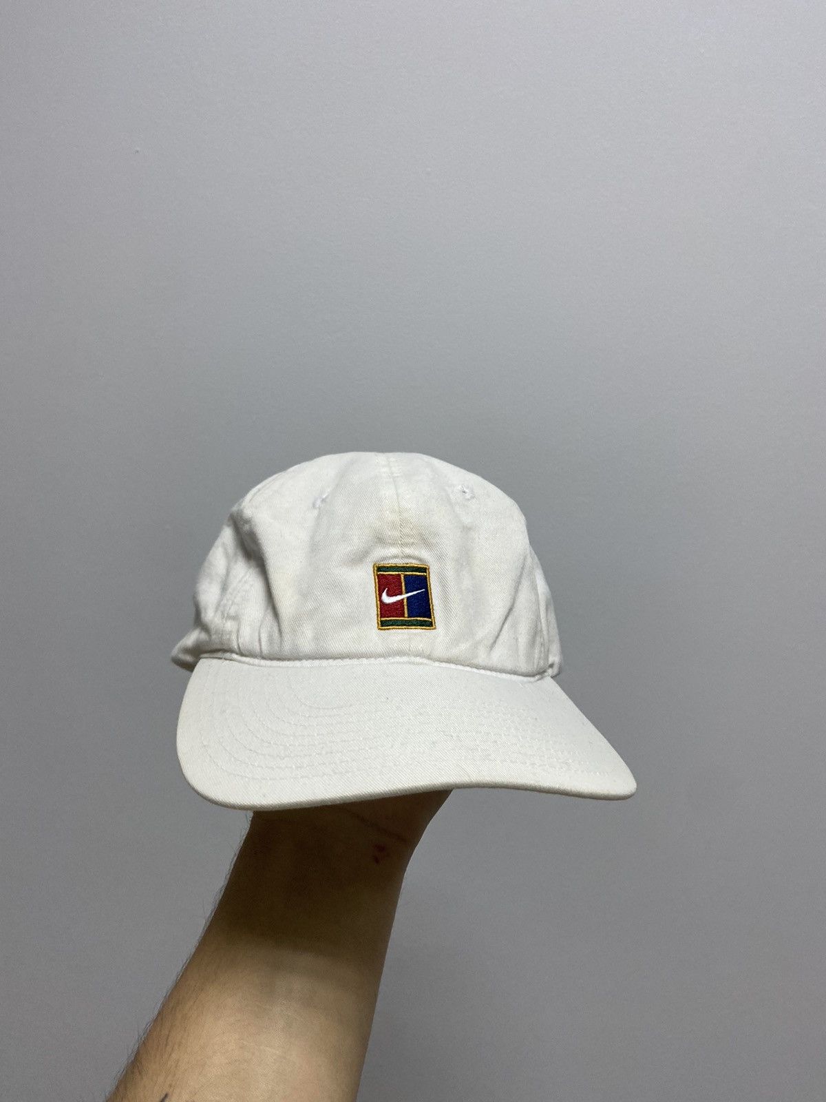 Nike × Vintage Nike Court Vintage Cap Hat Small Logo Y2K Style Casuals Rare Size ONE SIZE - 1 Thumbnail