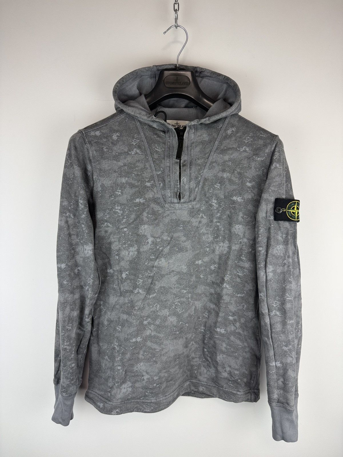 Stone Island Grey Stone Island 1-4 zip hoodie Size US S / EU 44-46 / 1 - 1 Thumbnail