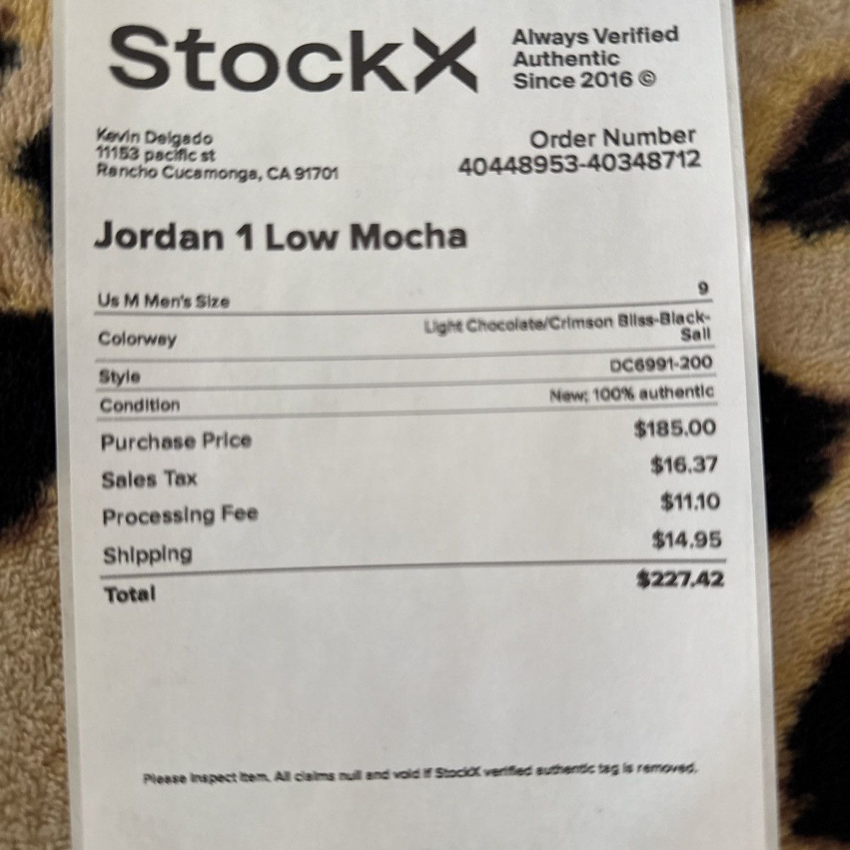 Jordan Brand Mocha Brown, Salmon Pink, black Jordan’s Size US 9 / EU 42 - 5 Thumbnail