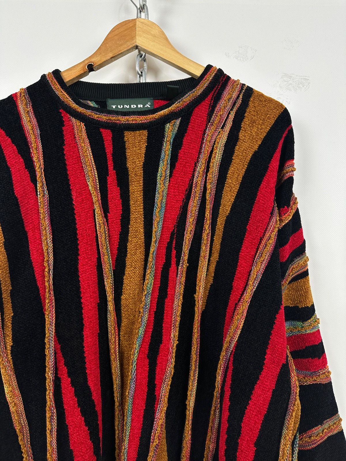 Tundra Canada Vintage Tundra Canada 3D Knit Coogi Style Sweater Size US XXL / EU 58 / 5 - 5 Thumbnail