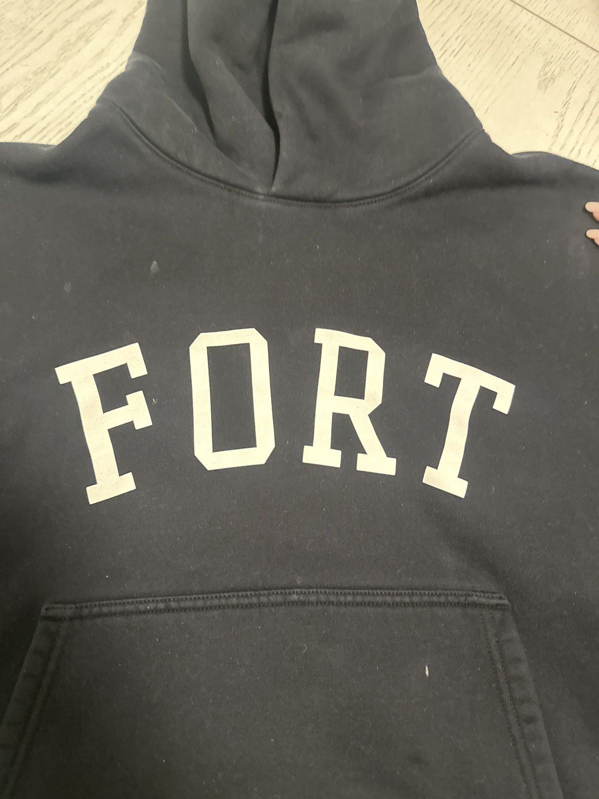 Oak + Fort Oak & Fort Black Hoodie Size L / US 10 / IT 46 - 2 Thumbnail