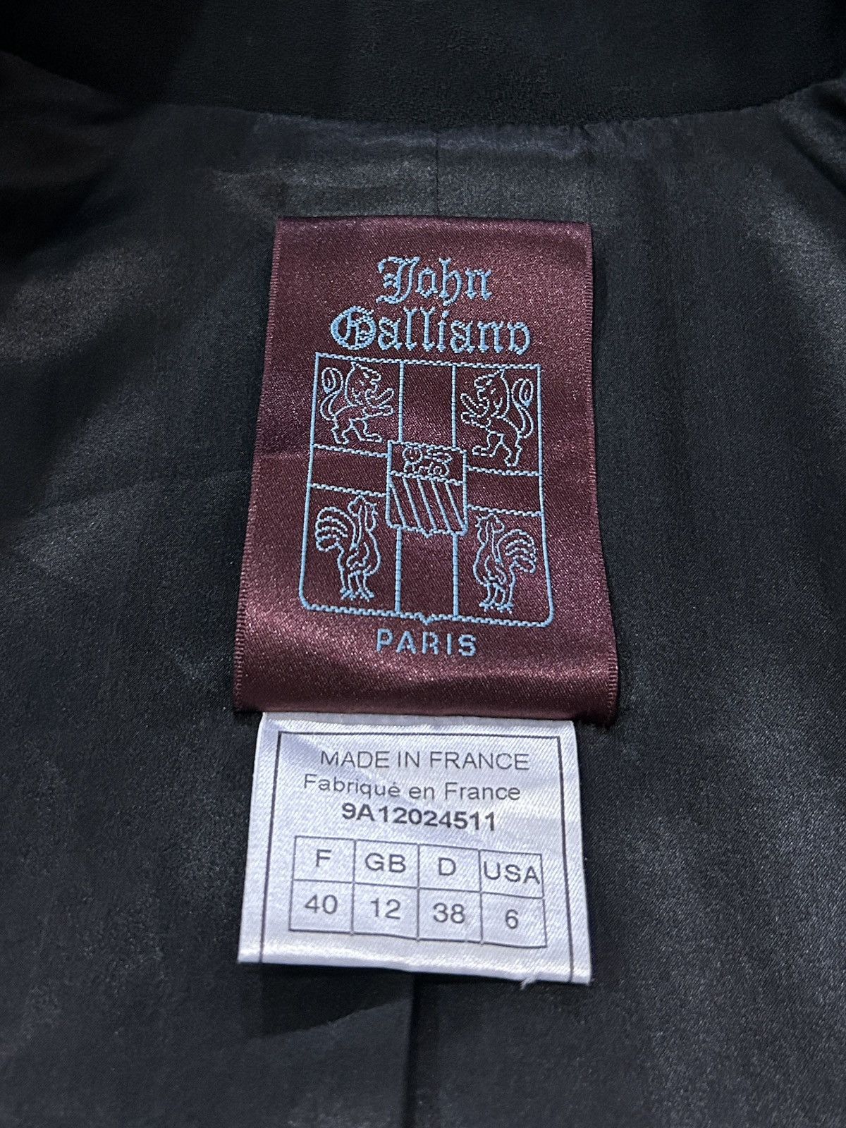 John Galliano F/W 98 Embroidered Evening Jacket Size M / US 6-8 / IT 42-44 - 9 Thumbnail