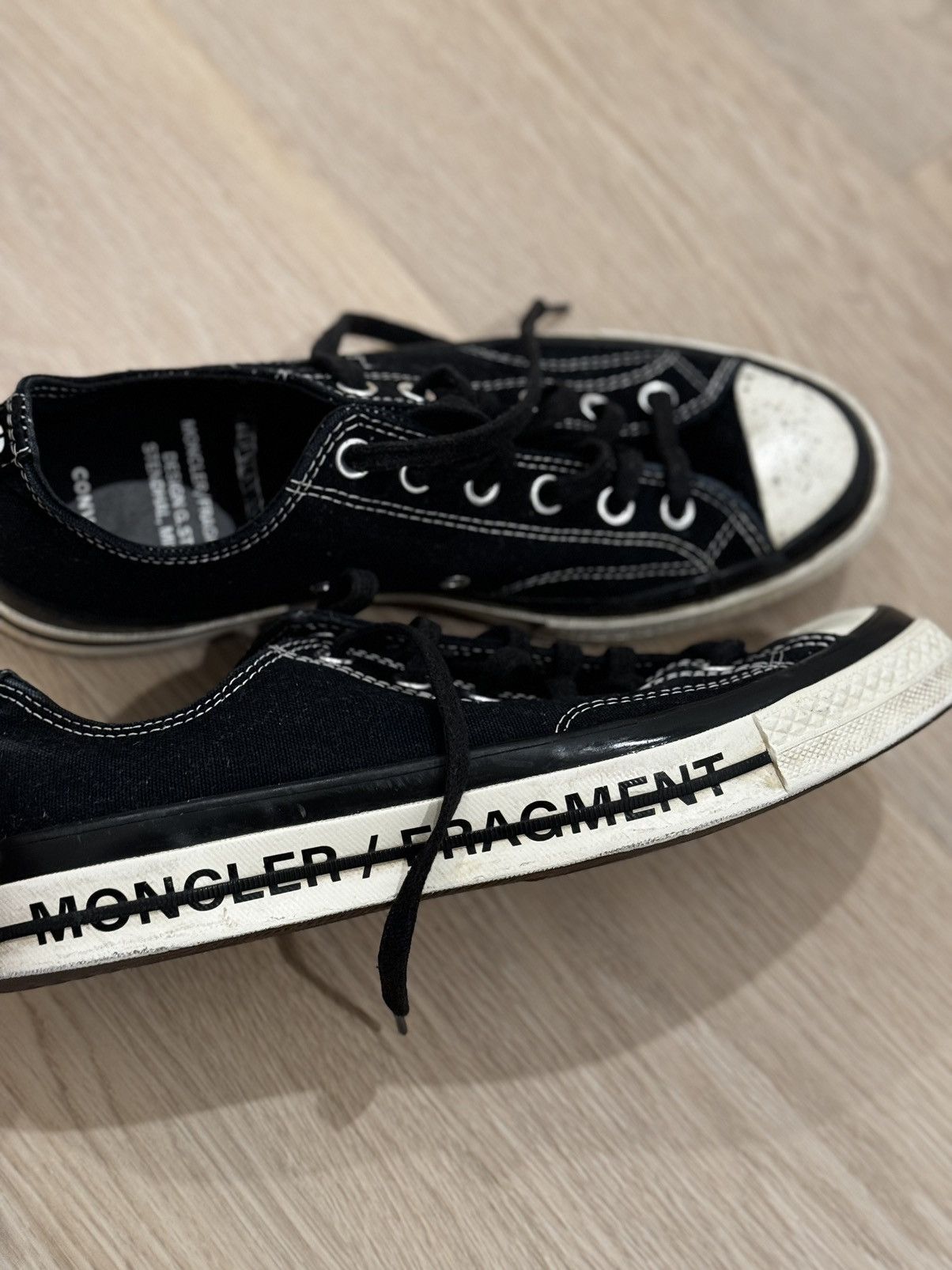 Moncler Fragment Converse | Grailed