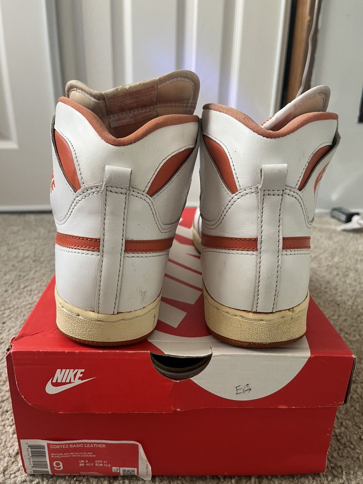 Nike Vintage Nike Team Convention High Orange Size US 10 / EU 43 - 10 Thumbnail