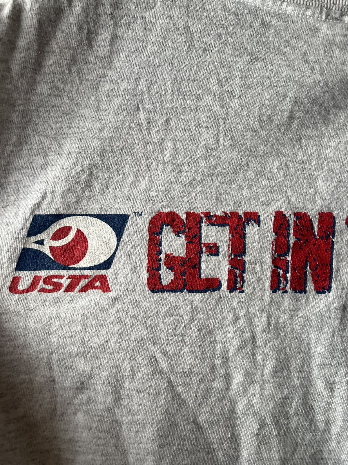 Band Tees US open 1999 USTA TENNIS RAFAEL NADALL Size US S / EU 44-46 / 1 - 9 Thumbnail
