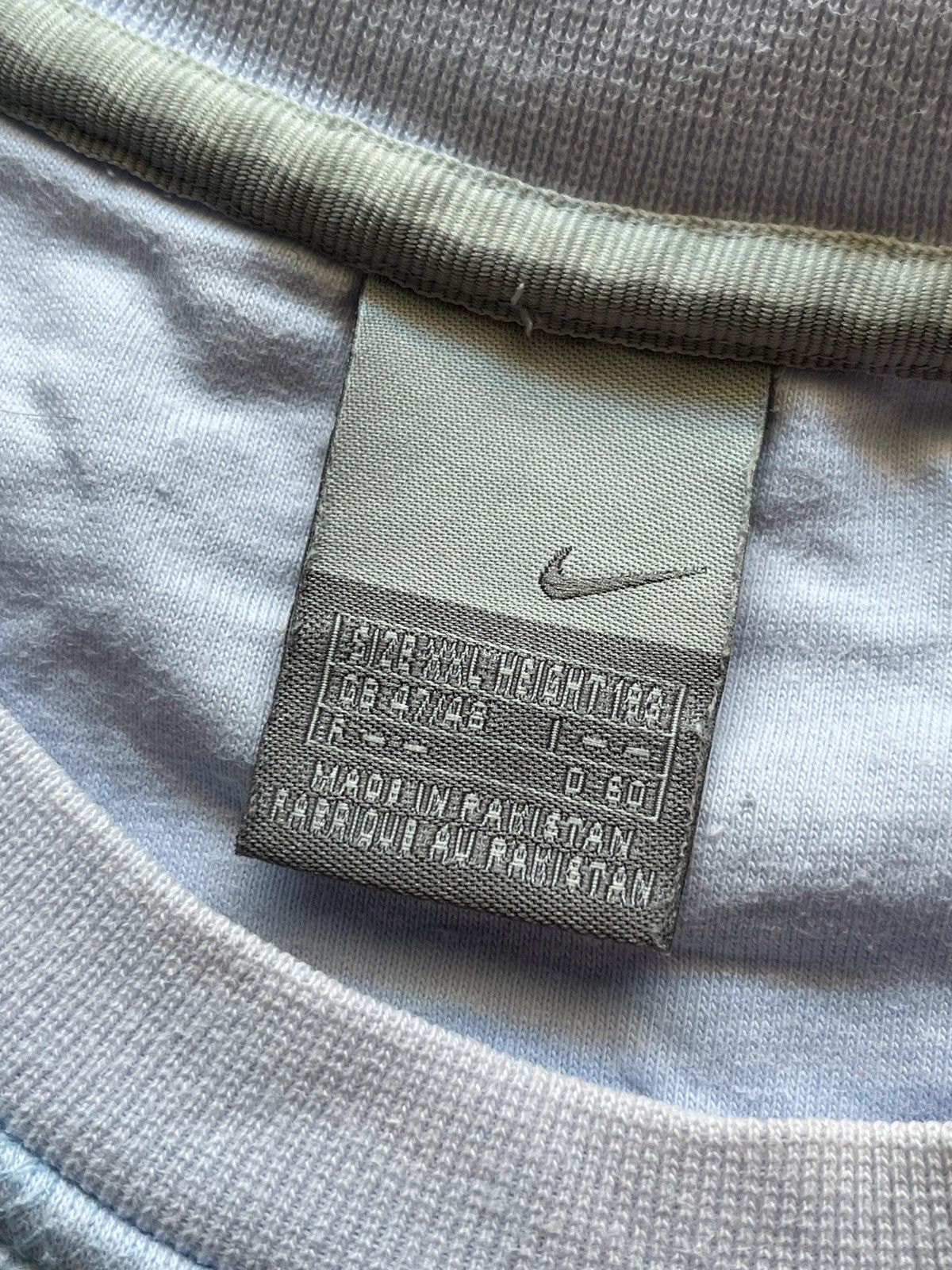Nike Nike Sz XXL Sweatshirt Crewneck Rare Light Blue 2004 by Size US XXL / EU 58 / 5 - 12 Thumbnail
