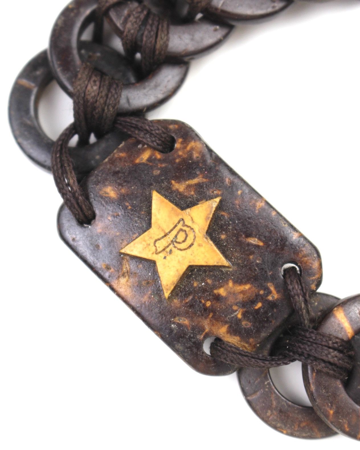 Japanese Brand 2000S JAPANESE MADE HANDCRAFTED RUSTIC STAR TAG BRACELET Size ONE SIZE - 3 Thumbnail