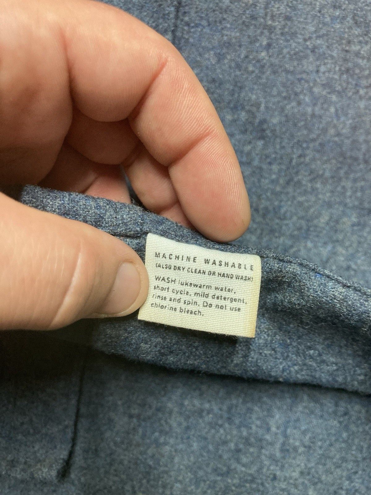 Vintage Vtg Pendleton button shirt dark blue gray one pocket small Size US S / EU 44-46 / 1 - 5 Thumbnail