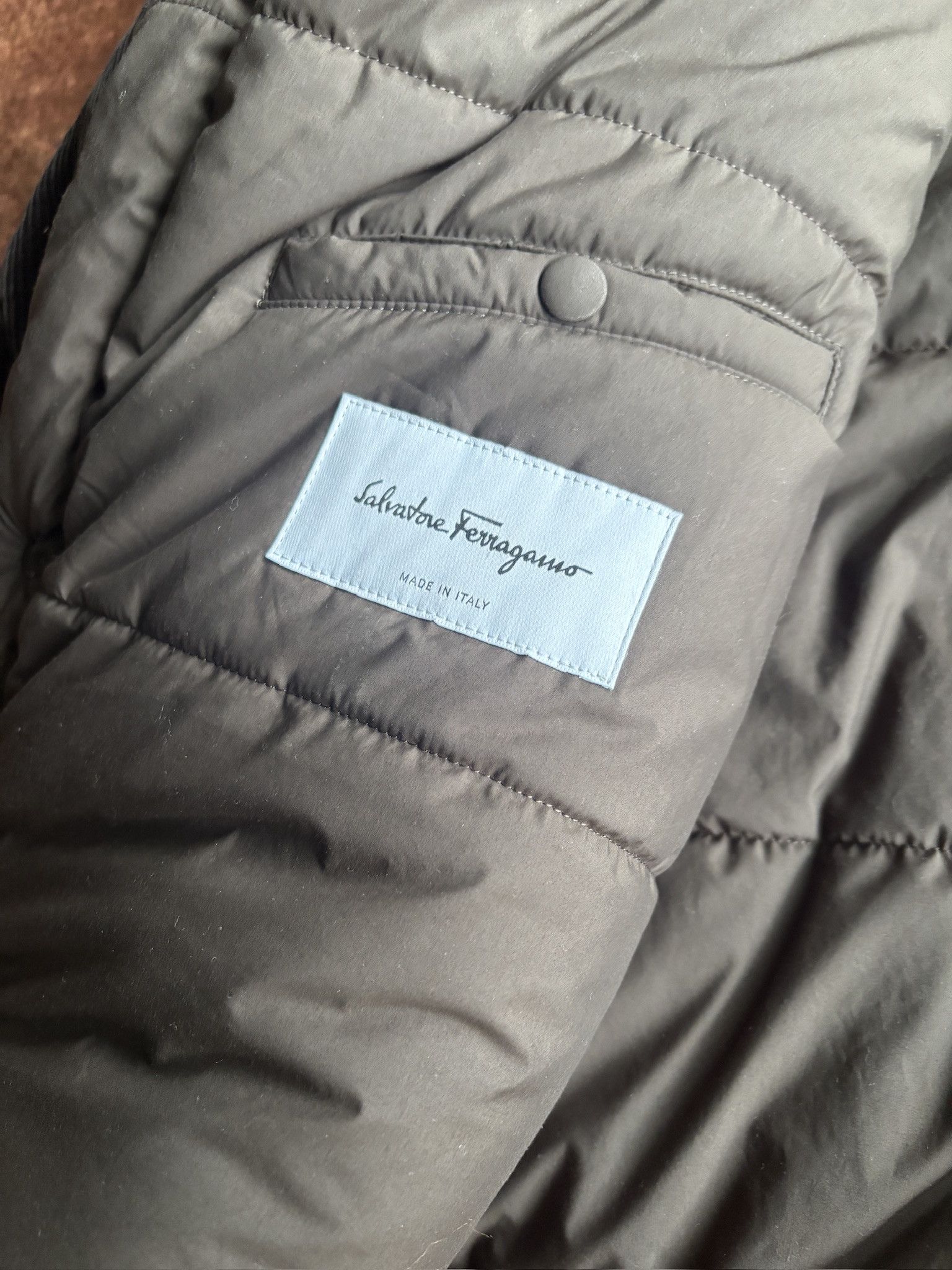 Salvatore Ferragamo Salvatore Ferragamo corduroy puffer jacket Size US M / EU 48-50 / 2 - 3 Thumbnail