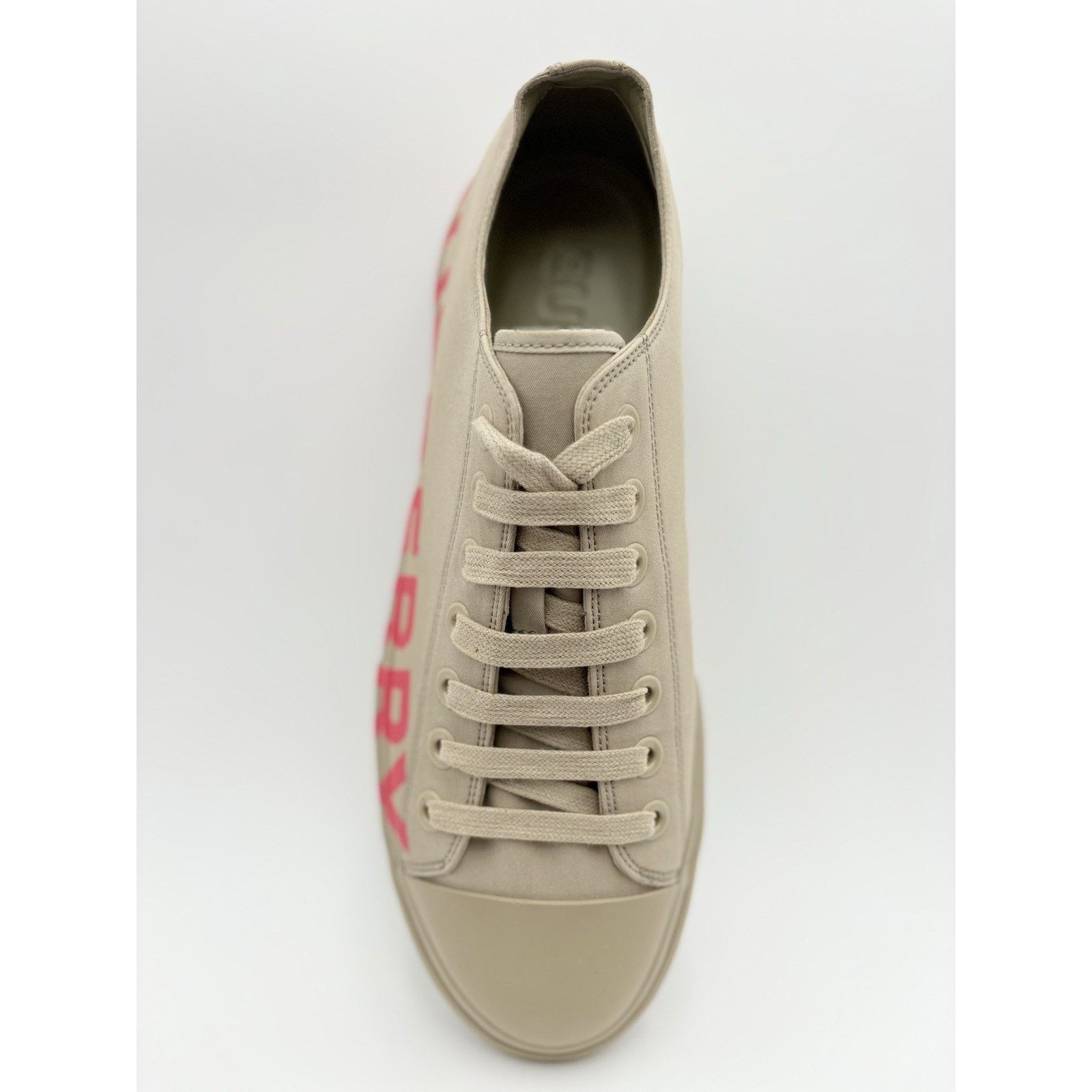 Burberry Burberry Gabardine Low Top ' Beige Red ' | SUPER CLEAN! Size US 11 / EU 44 - 5 Thumbnail