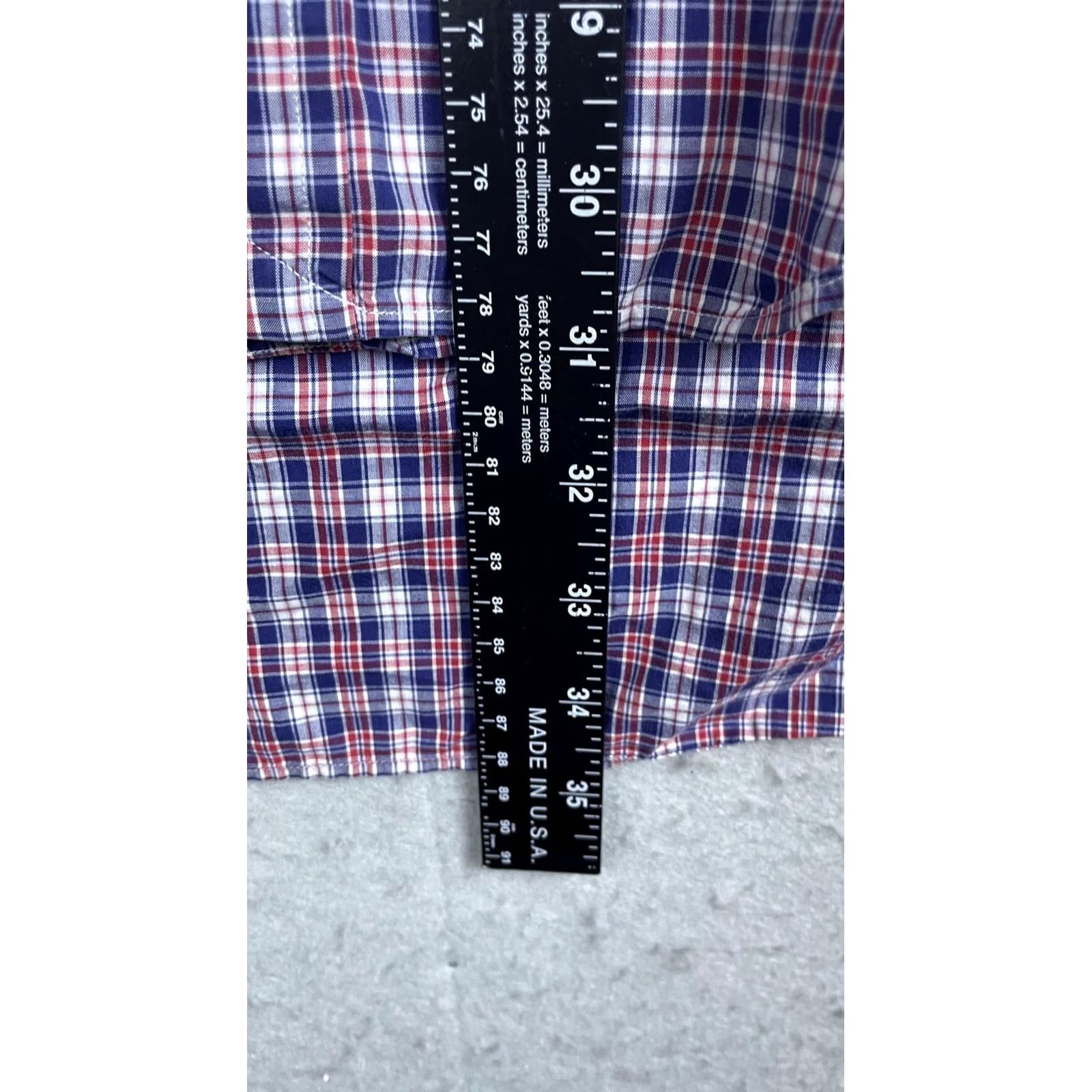 Ralph Lauren Ralph Lauren Blake Shirt Mens XL Blue Plaid Short Sleeve Button-Down Pony Size US XL / EU 56 / 4 - 5 Thumbnail