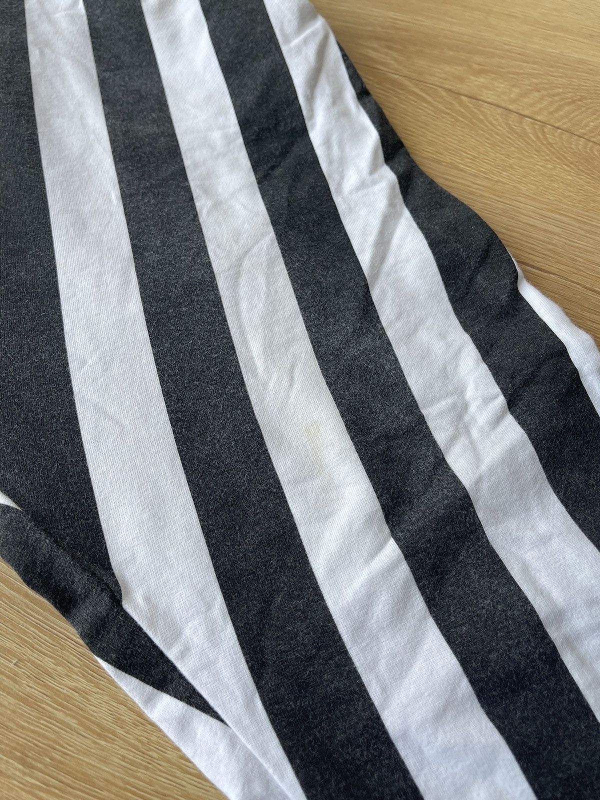 Japanese Brand VTG Striped Baggy Harem Pants Grunge Punk Issey Miyake Style Size US 29 - 8 Thumbnail
