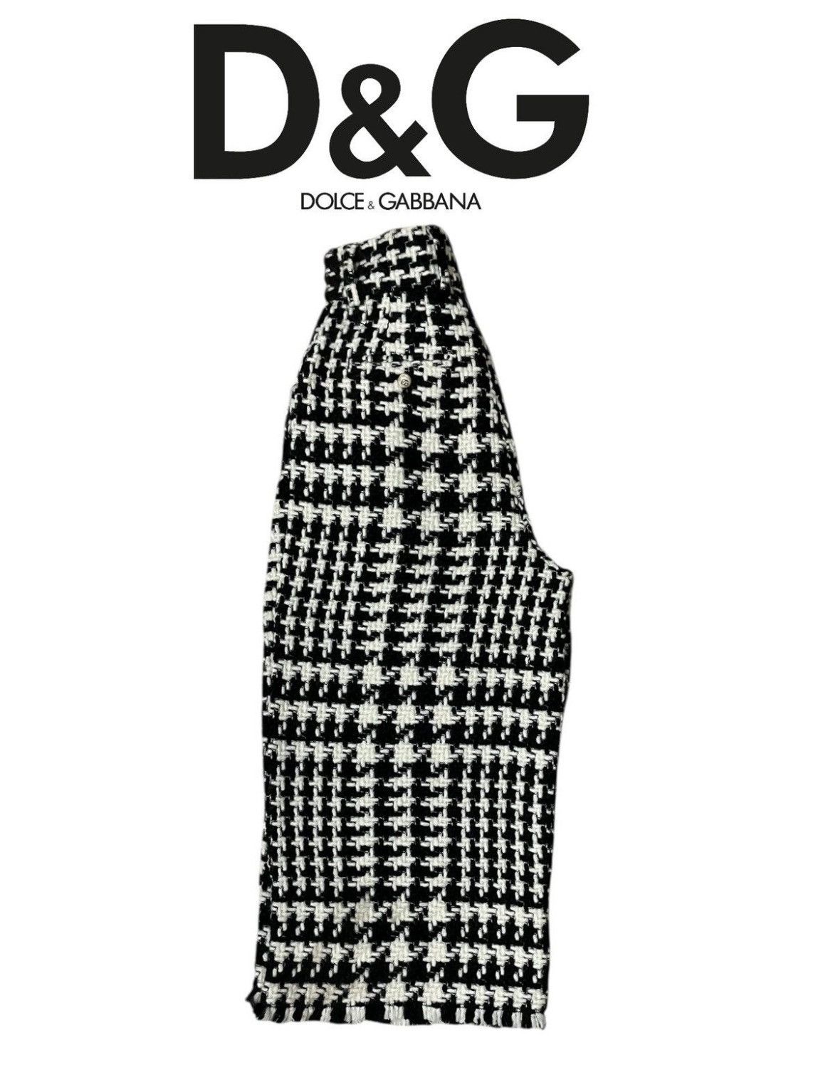 Dolce & Gabbana Authentic Dolce & Gabbana Crochet Wool Pants Size 25" / US 0 / IT 36 - 11 Thumbnail