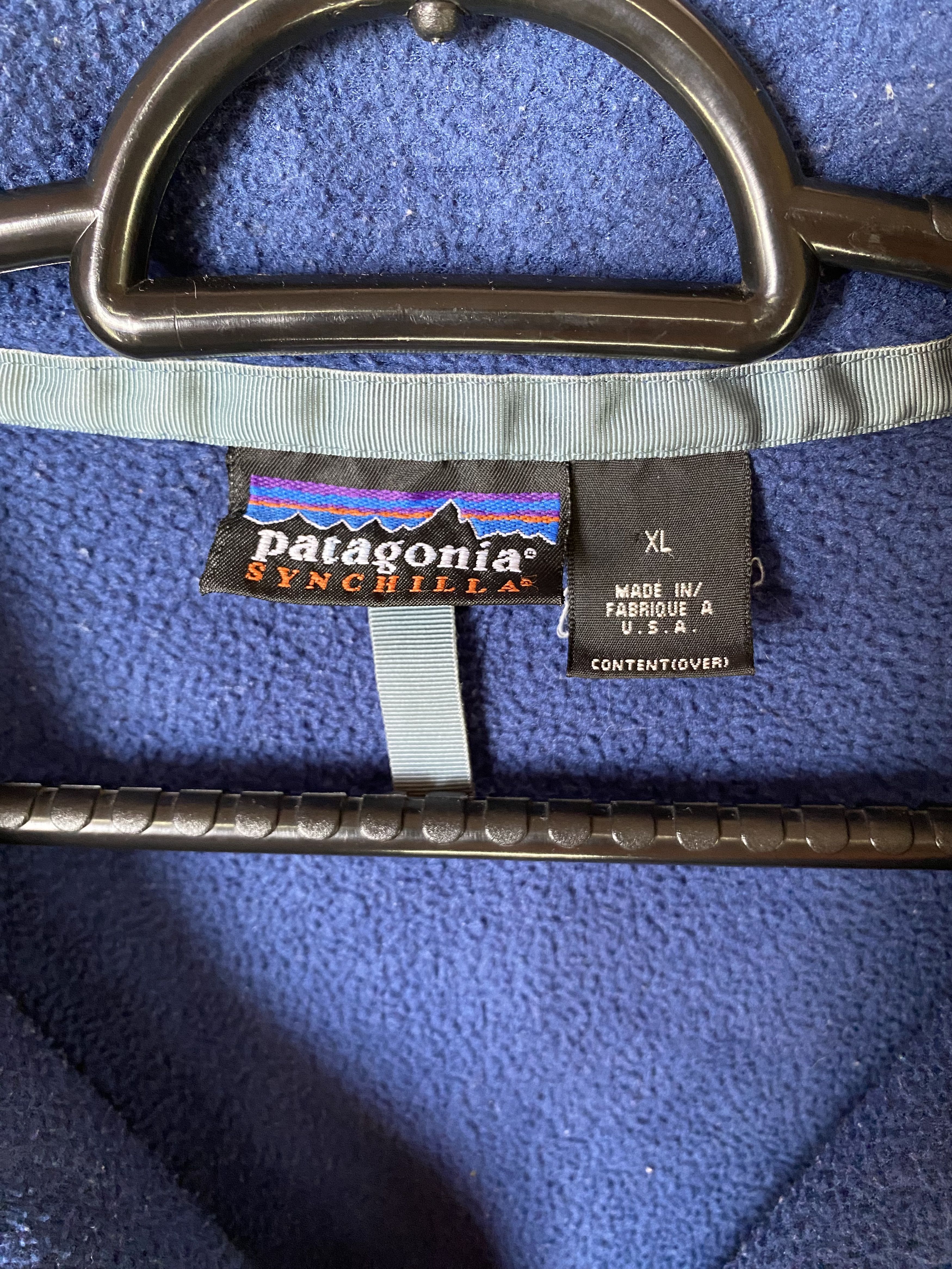Patagonia 90s Patagonia synchilla snap-T fleece jacket Size US XL / EU 56 / 4 - 8 Thumbnail
