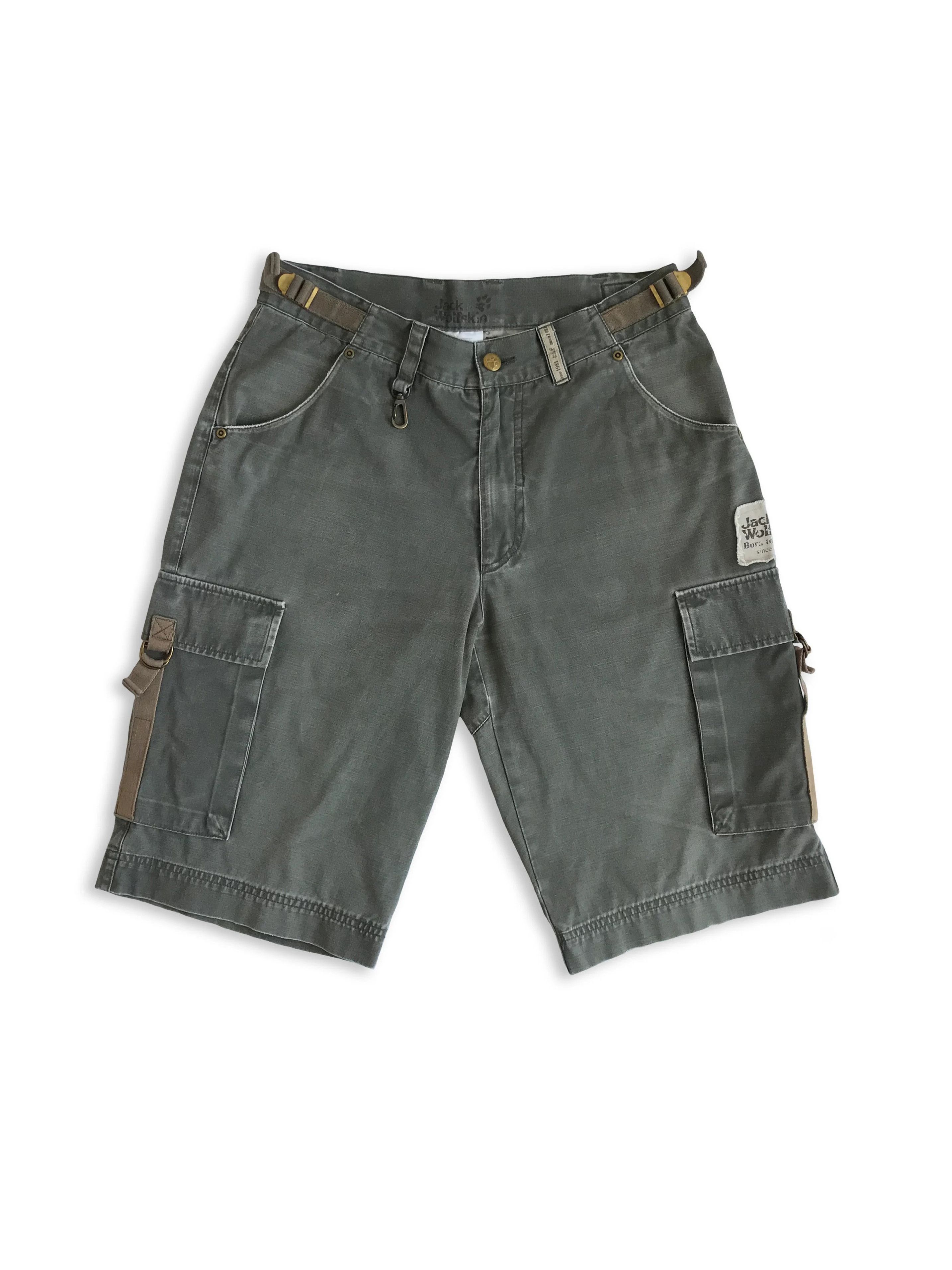 Jack Wolfskin Vintage 90s JACK WOLFSKIN Cargo Shorts Utility Outdoor Size US 34 / EU 50 - 1 Thumbnail