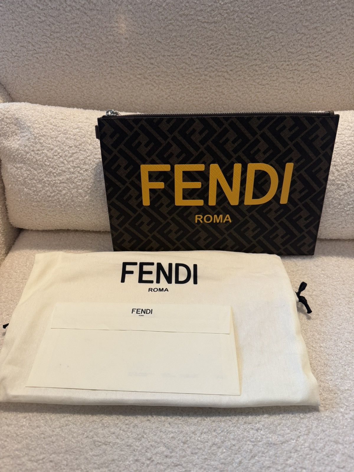 Fendi Fendi Monogram Clutch Size ONE SIZE - 9 Thumbnail