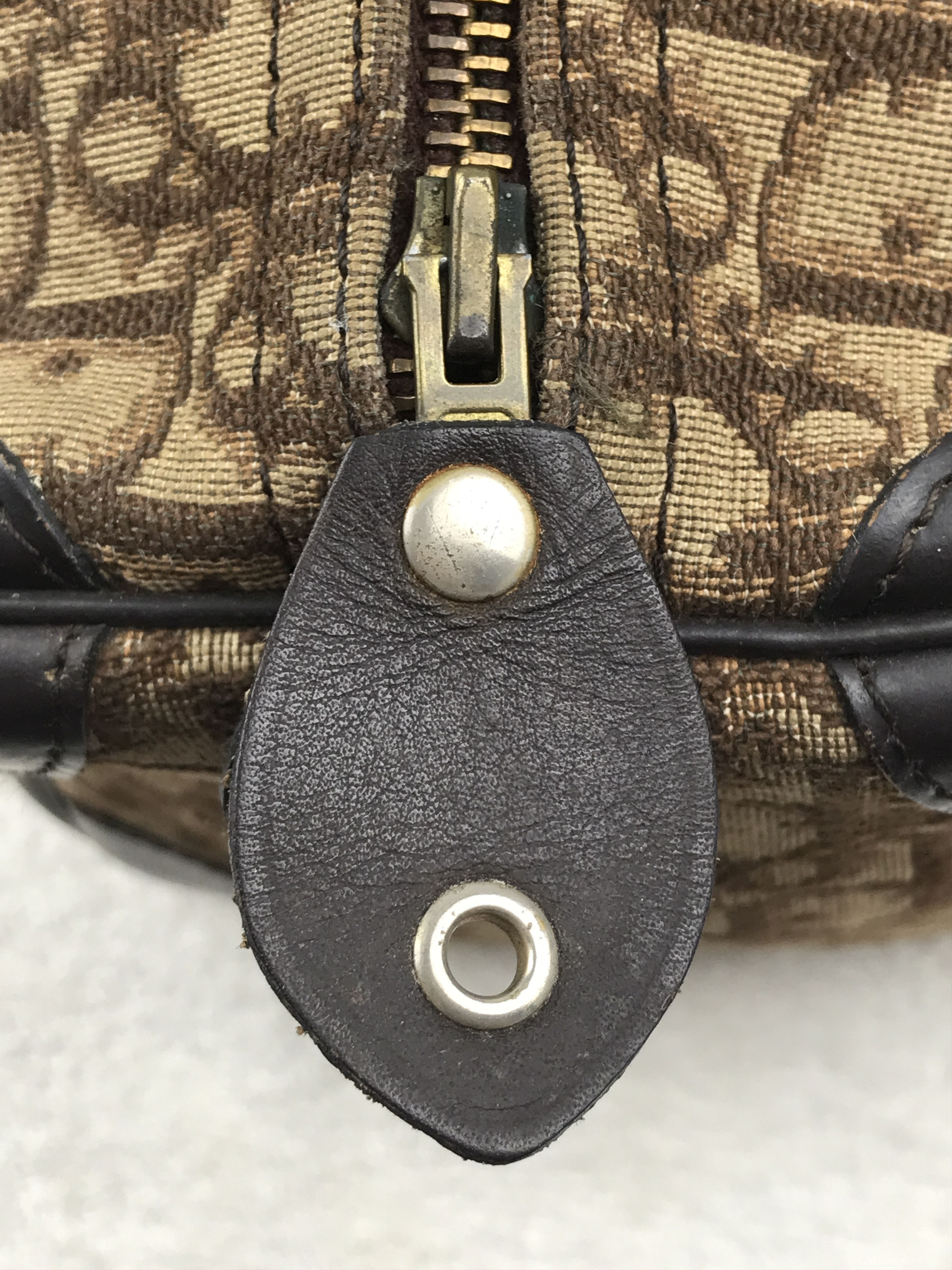 Christian Dior Monsieur × Dior × Vintage Christian Dior Trotter Handbag Boston bag Brown Vintage Size ONE SIZE - 6 Thumbnail