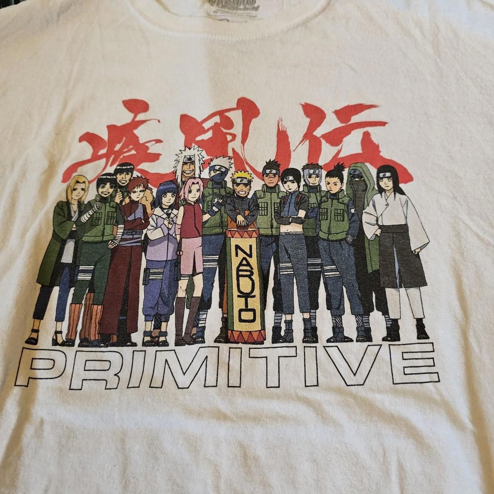Primitive Primitive Naruto and Freinds White and Multicolored T-shirt Size US L / EU 52-54 / 3 - 1 Thumbnail
