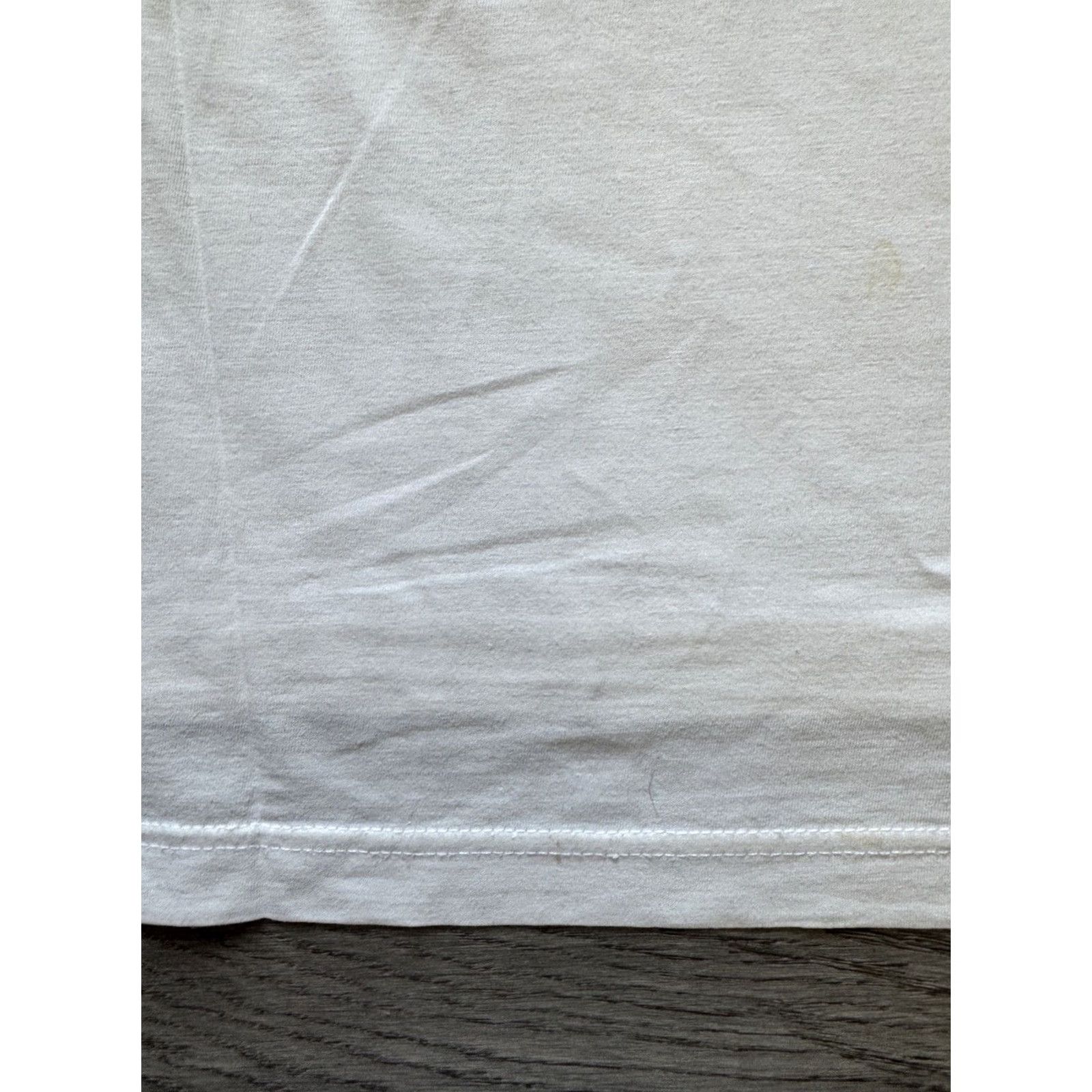 Adidas VINTAGE Stefan Edberg Adidas Tennis Shirt L 90s Men White Cotton T-Shirt Size US L / EU 52-54 / 3 - 7 Thumbnail