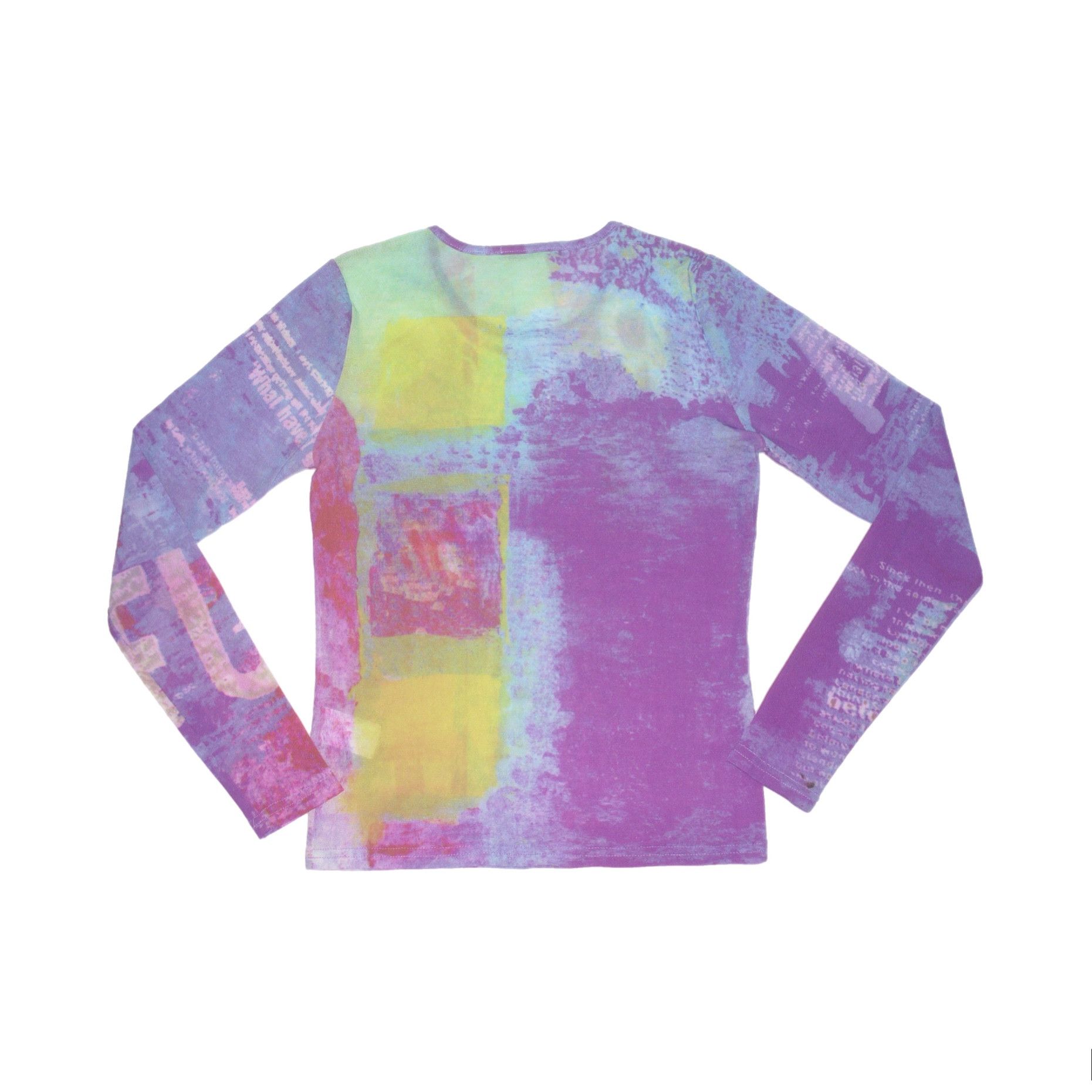 Cop Copine Cop Copine 2000s purple sheer mesh top Size S / US 4 / IT 40 - 5 Thumbnail