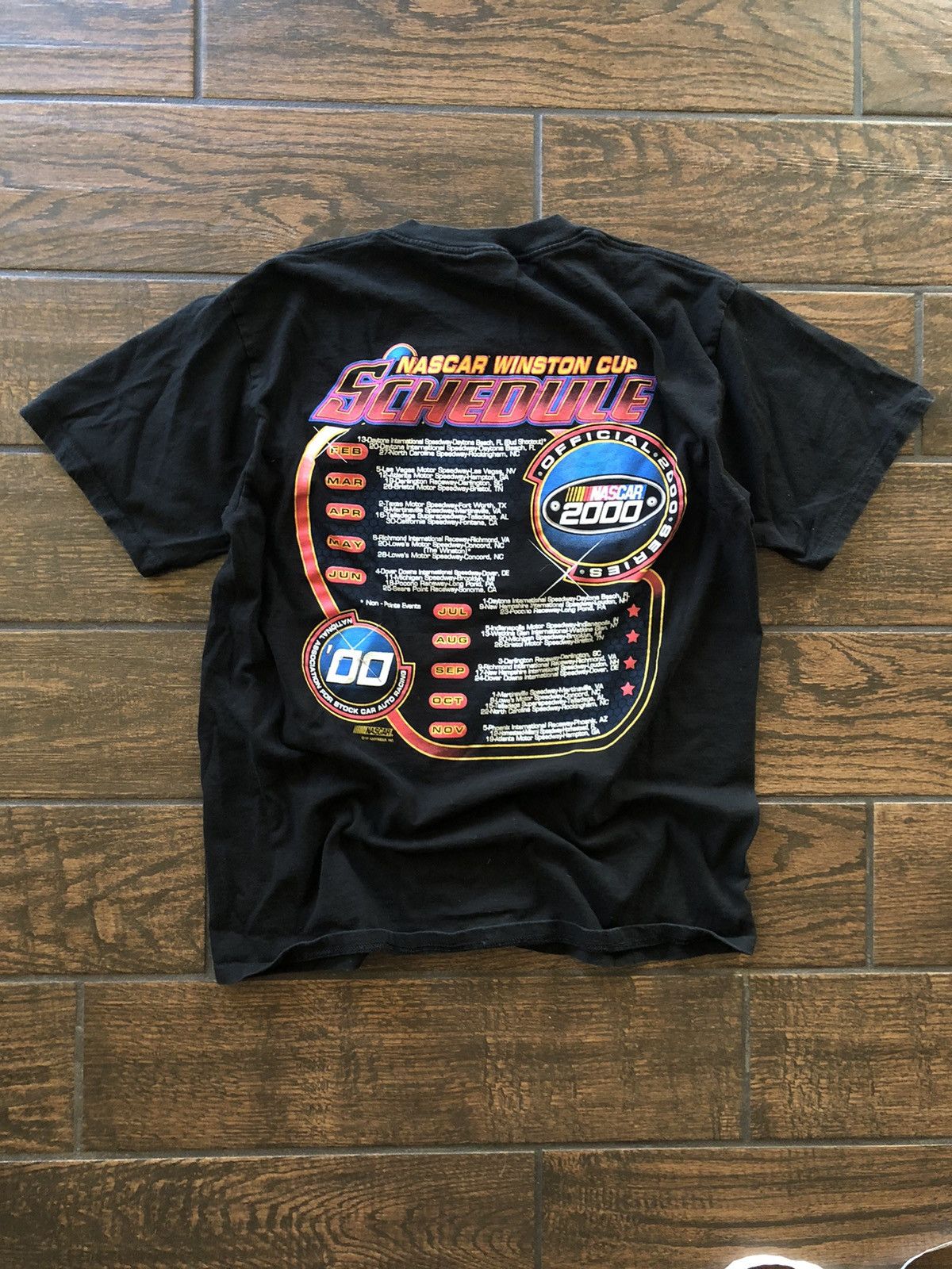 NASCAR × Vintage A MUST HAVE Vintage 00s Nascar Graphic tee Double Sided Size US L / EU 52-54 / 3 - 2 Thumbnail