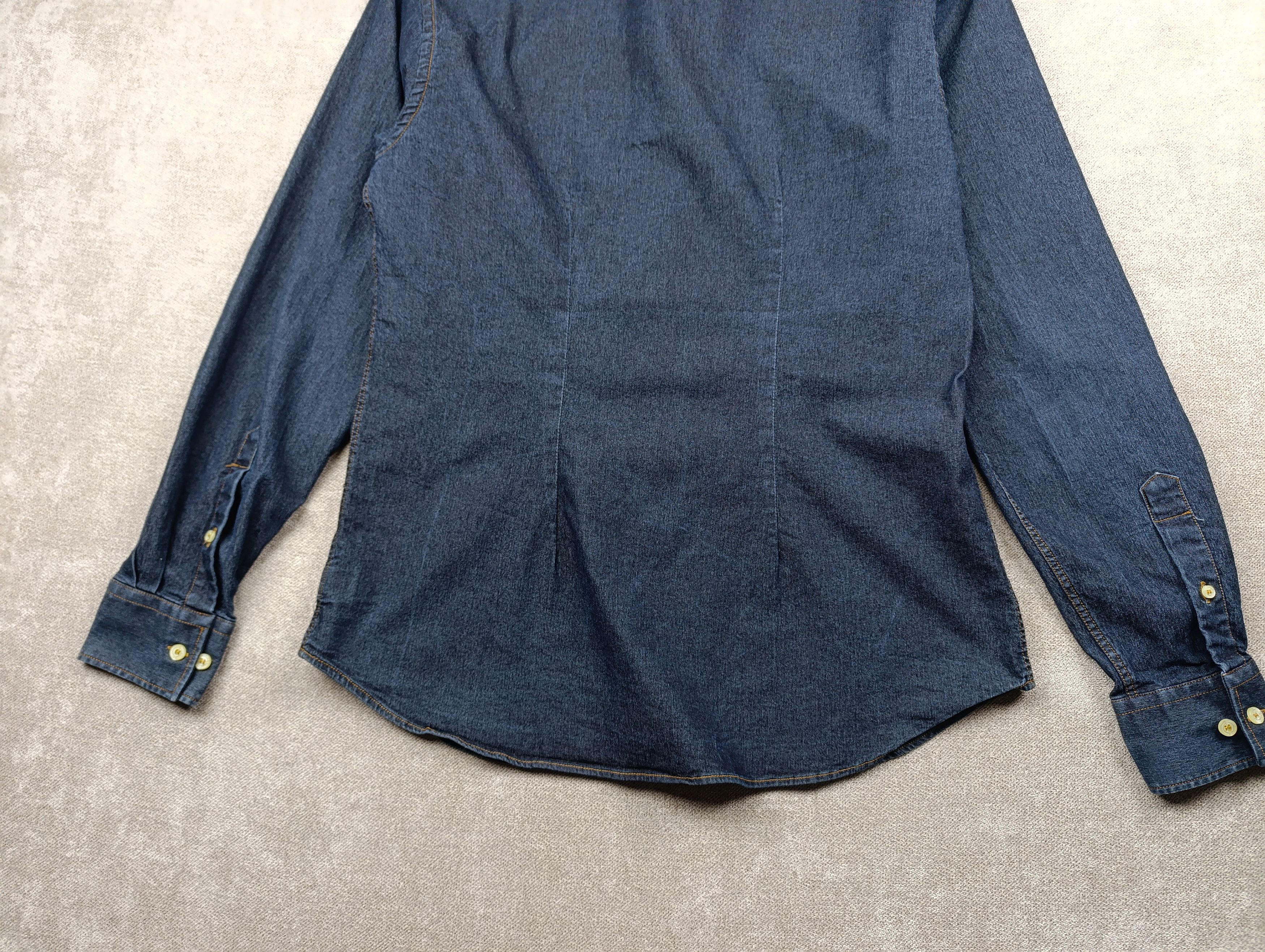 Dolce & Gabbana Dolce Gabbana Mens Denim Stretch Shirt Size 52 Size US L / EU 52-54 / 3 - 20 Thumbnail