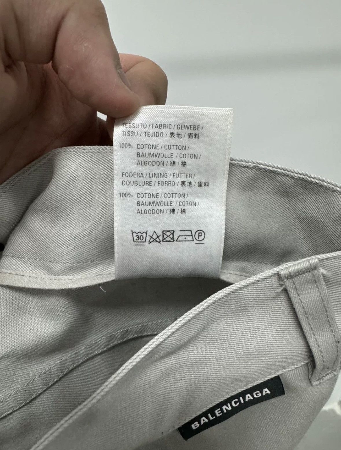 Balenciaga Balenciaga grey dress pants Size US 36 / EU 52 - 6 Thumbnail