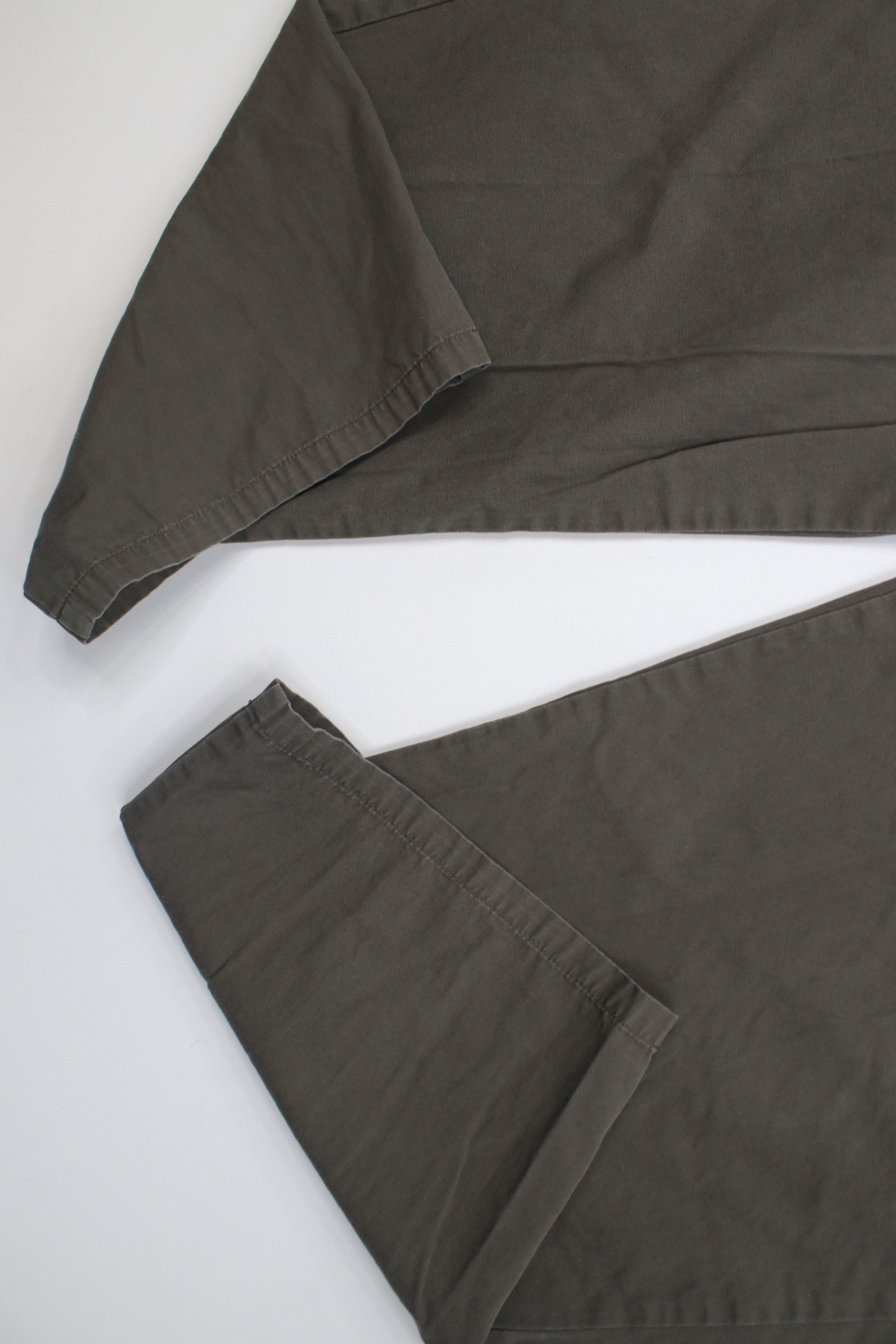 Walls Vintage 90s Walls Wide Leg Trekking Cargo Pants Green Cotton Size US 42 / EU 58 - 5 Thumbnail