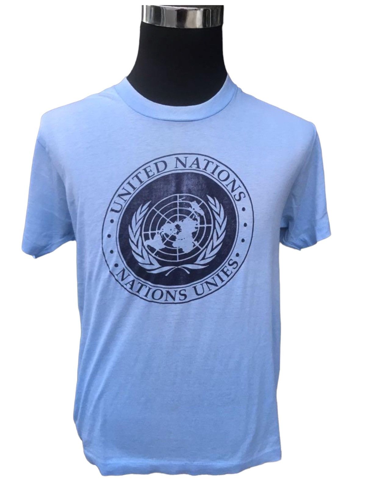 '80s United Nation Paper Thin Distressed Tee