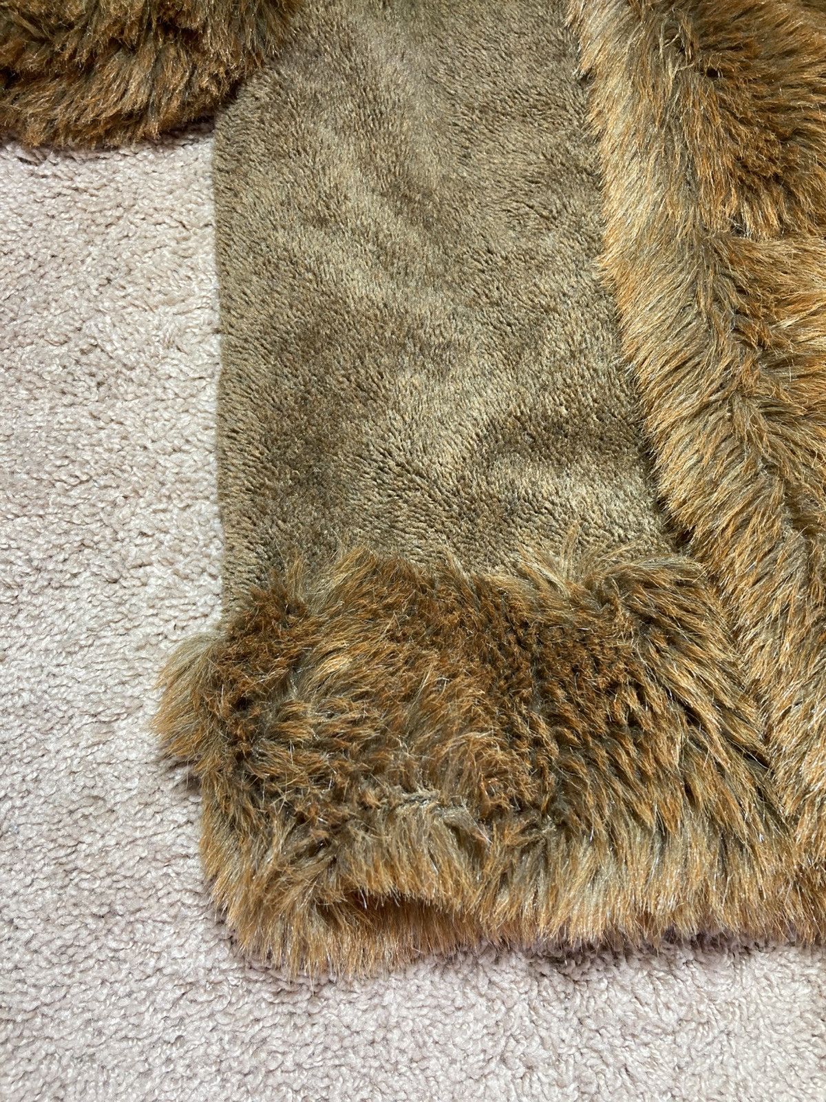 Martine Rose AW18 Martine Rose Faux Fur Patchwork Coat Brown 2018 Size US XS / EU 42 / 0 - 7 Thumbnail