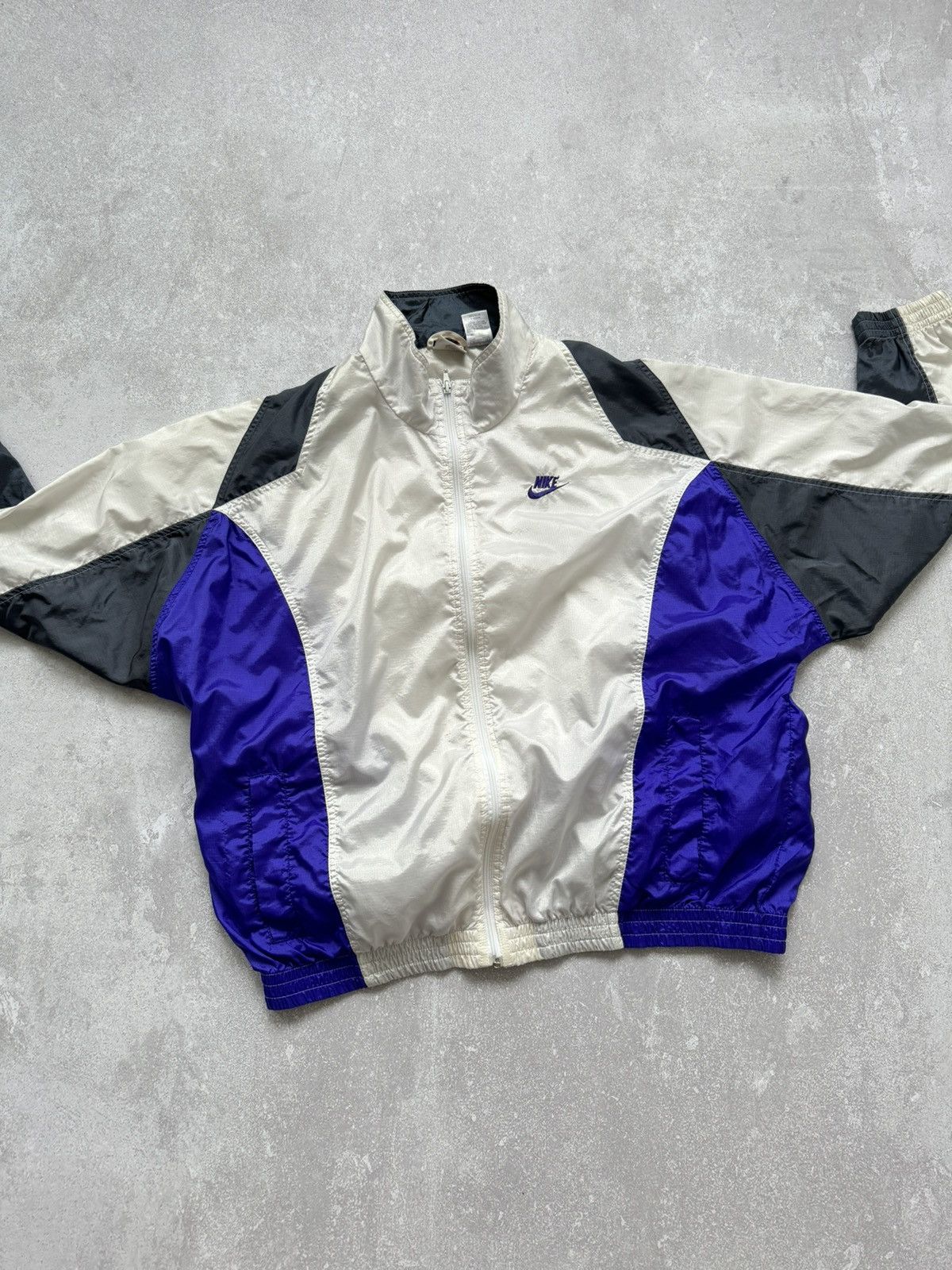 Vintage Nike 90s Nylon Track Jacket