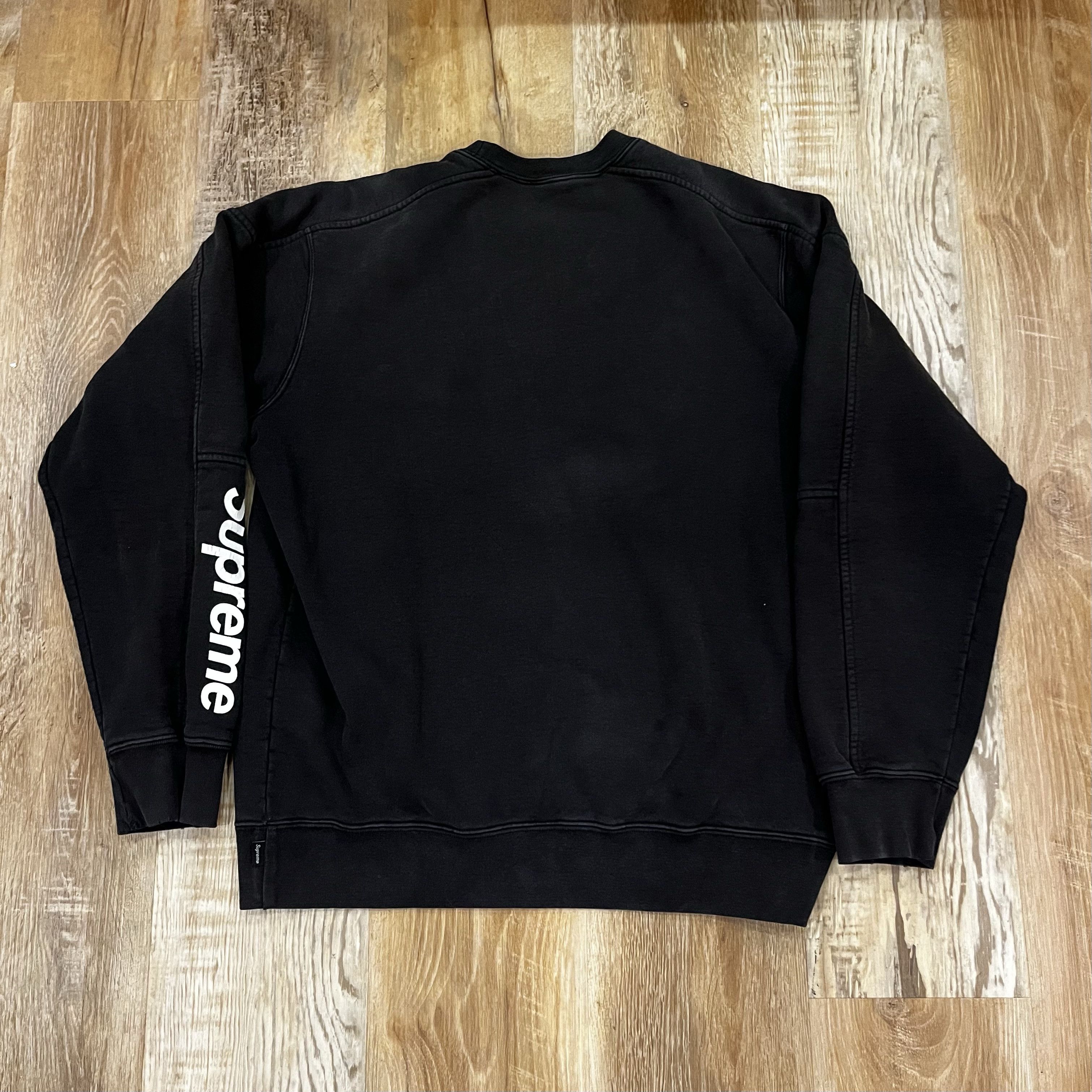 Supreme Supreme Insert Logo Crewneck Size US L / EU 52-54 / 3 - 4 Thumbnail