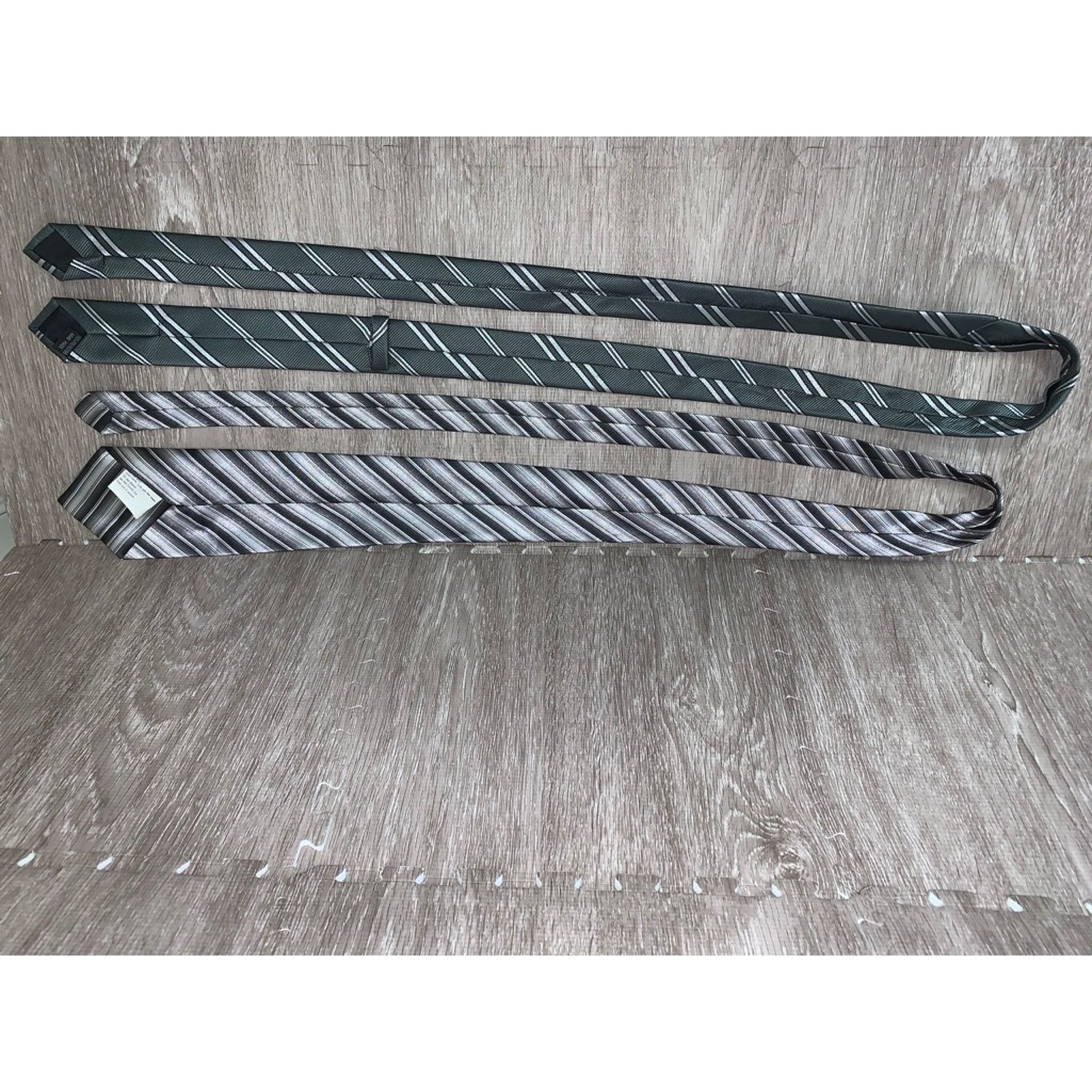 The Unbranded Brand Set of 5 Men's Striped Necktie Set Multicolor Size ONE SIZE - 10 Thumbnail